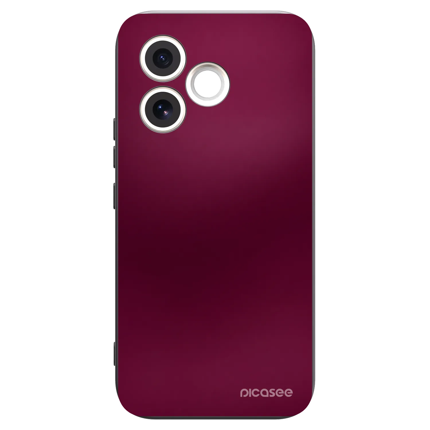 Picasee fekete szilikon tok az alábbi mobiltelefonokra Honor 600 Lite - Velvet Bordeaux