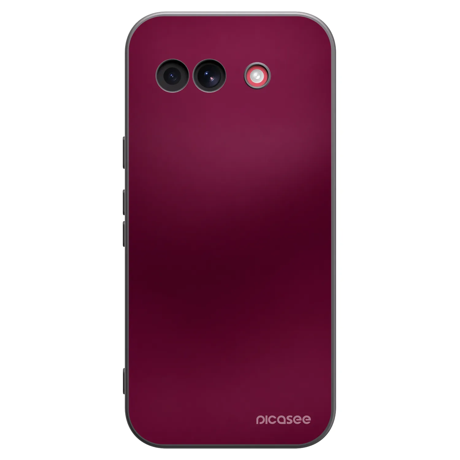 Picasee fekete szilikon tok az alábbi mobiltelefonokra Google Pixel 10a - Velvet Bordeaux