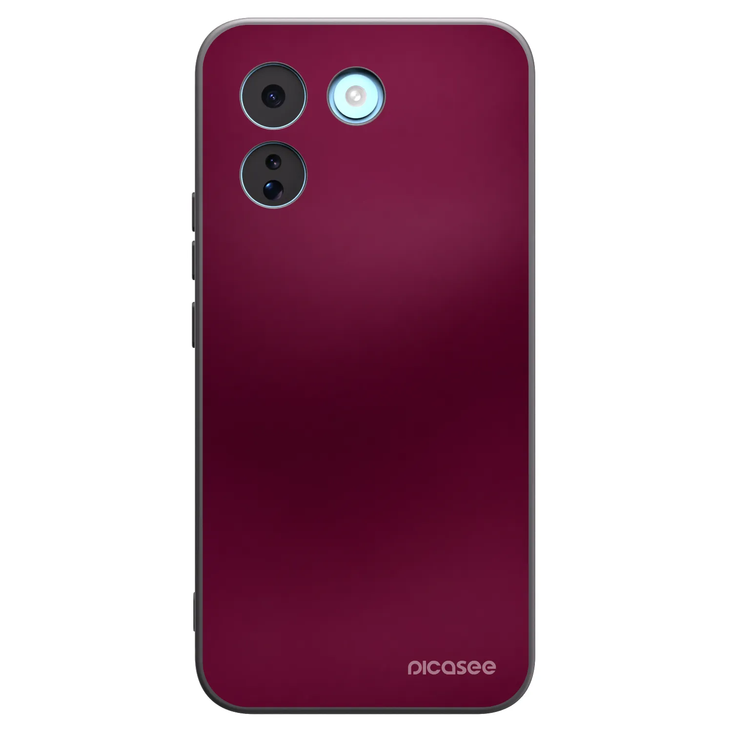 Picasee fekete szilikon tok az alábbi mobiltelefonokra Xiaomi Redmi Note 17 Pro MAX 5G - Velvet Bordeaux