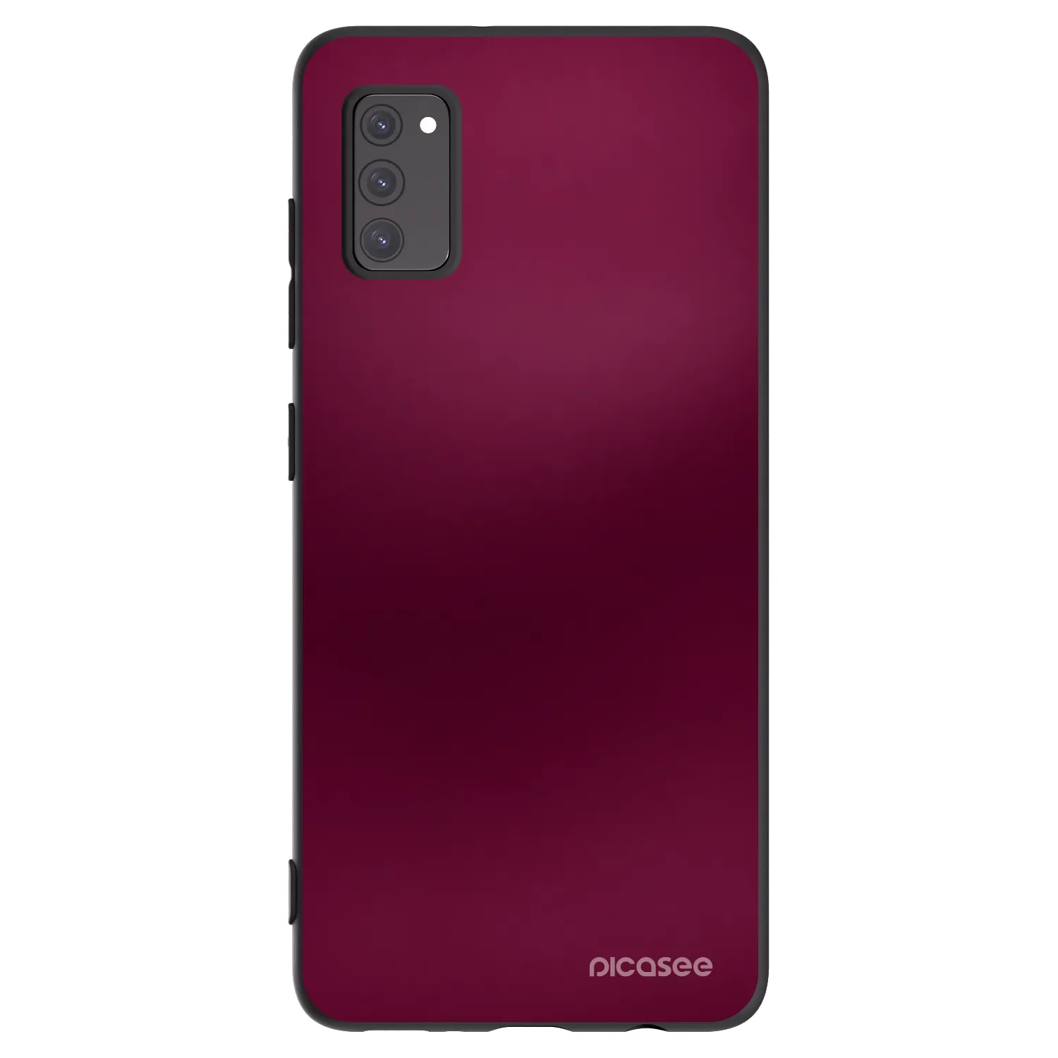 Picasee fekete szilikon tok az alábbi mobiltelefonokra Samsung Galaxy A41 A415F - Velvet Bordeaux