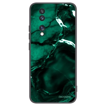 Picasee fekete szilikon tok az alábbi mobiltelefonokra Honor 70 - Dark emerald