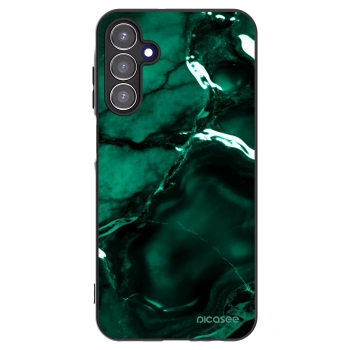 Picasee fekete szilikon tok az alábbi mobiltelefonokra Samsung Galaxy A15 A156B 5G - Dark emerald