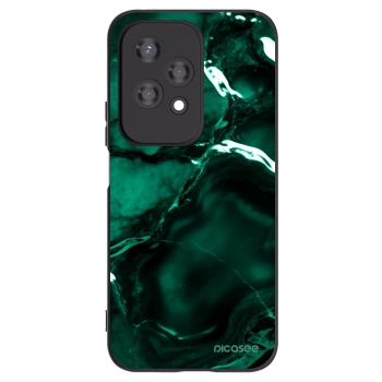 Picasee fekete szilikon tok az alábbi mobiltelefonokra Honor 200 Lite - Dark emerald