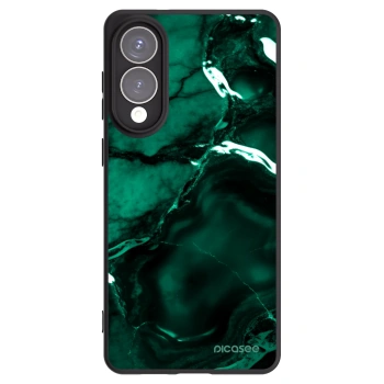Picasee fekete szilikon tok az alábbi mobiltelefonokra Samsung Galaxy S25 Edge 5G - Dark emerald