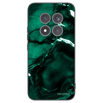 Picasee fekete szilikon tok az alábbi mobiltelefonokra Xiaomi Redmi Note 15 Pro+ - Dark emerald