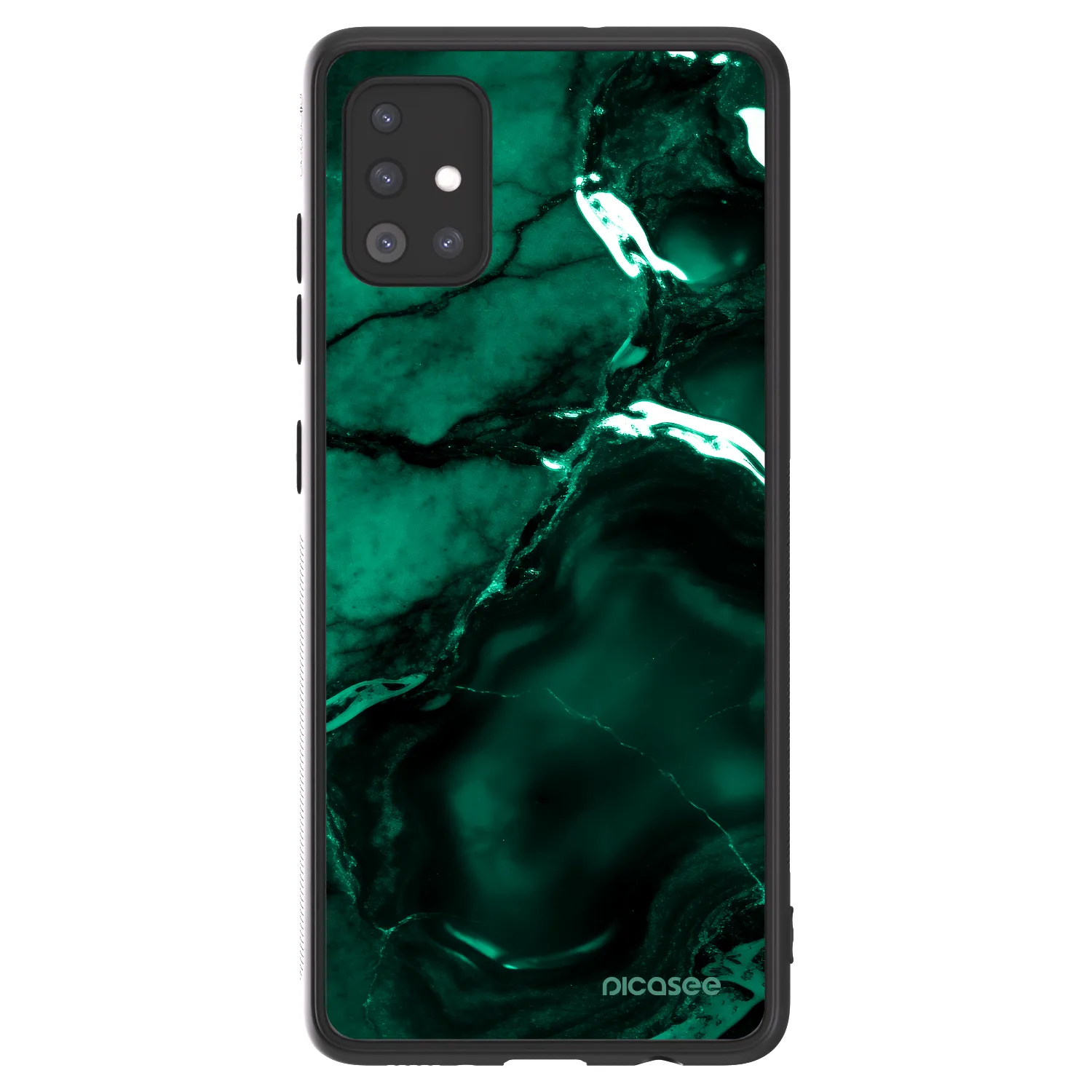 Picasee ULTIMATE CASE Samsung Galaxy A51 A515F - készülékre - Dark emerald