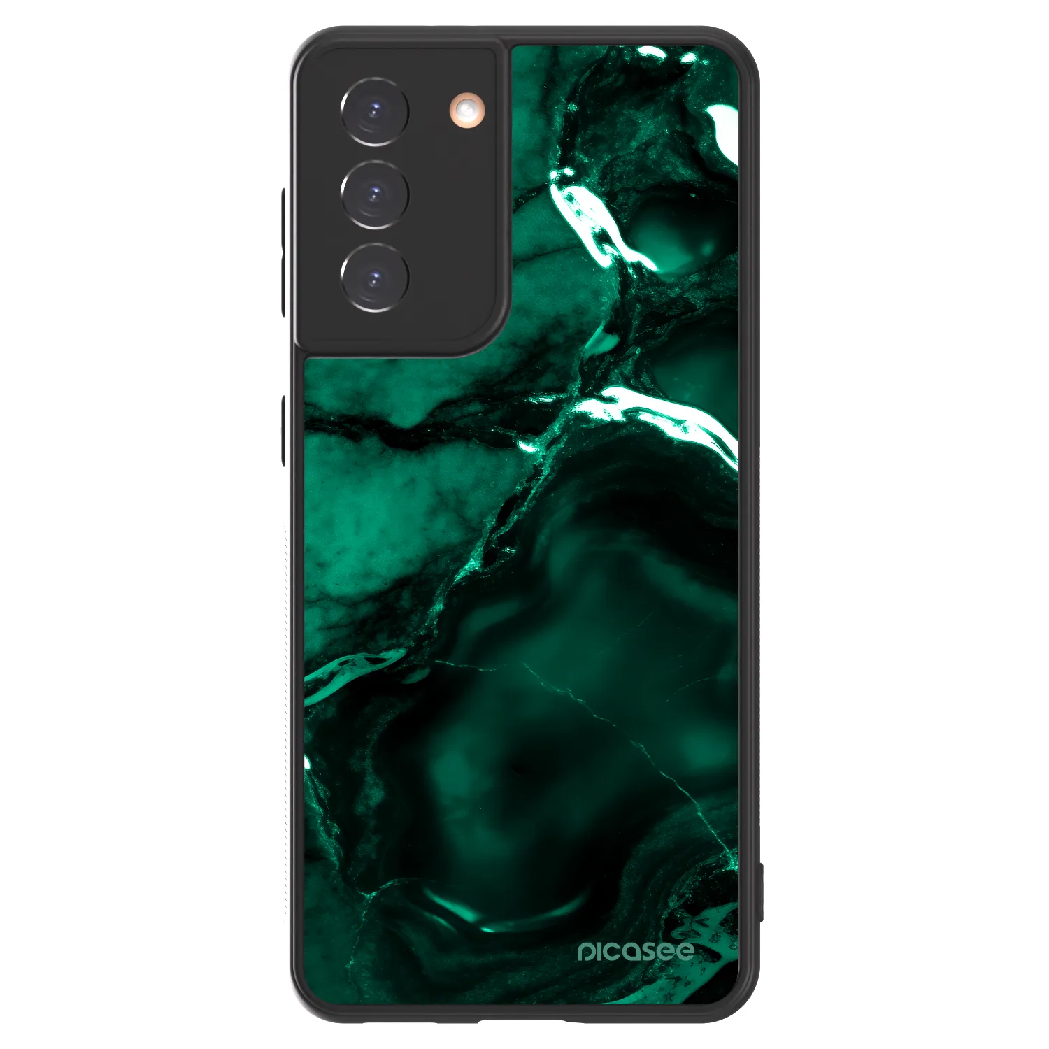 Picasee ULTIMATE CASE Samsung Galaxy S21 5G G991B - készülékre - Dark emerald