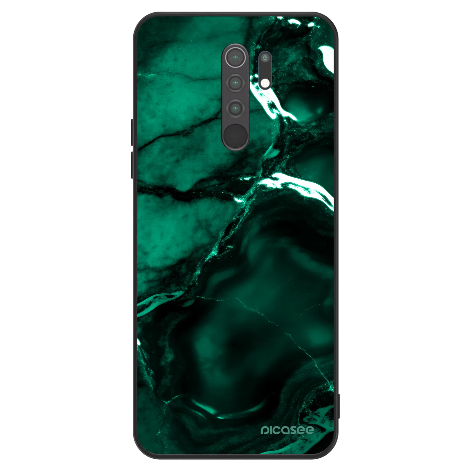 Picasee ULTIMATE CASE Xiaomi Redmi 9 - készülékre - Dark emerald