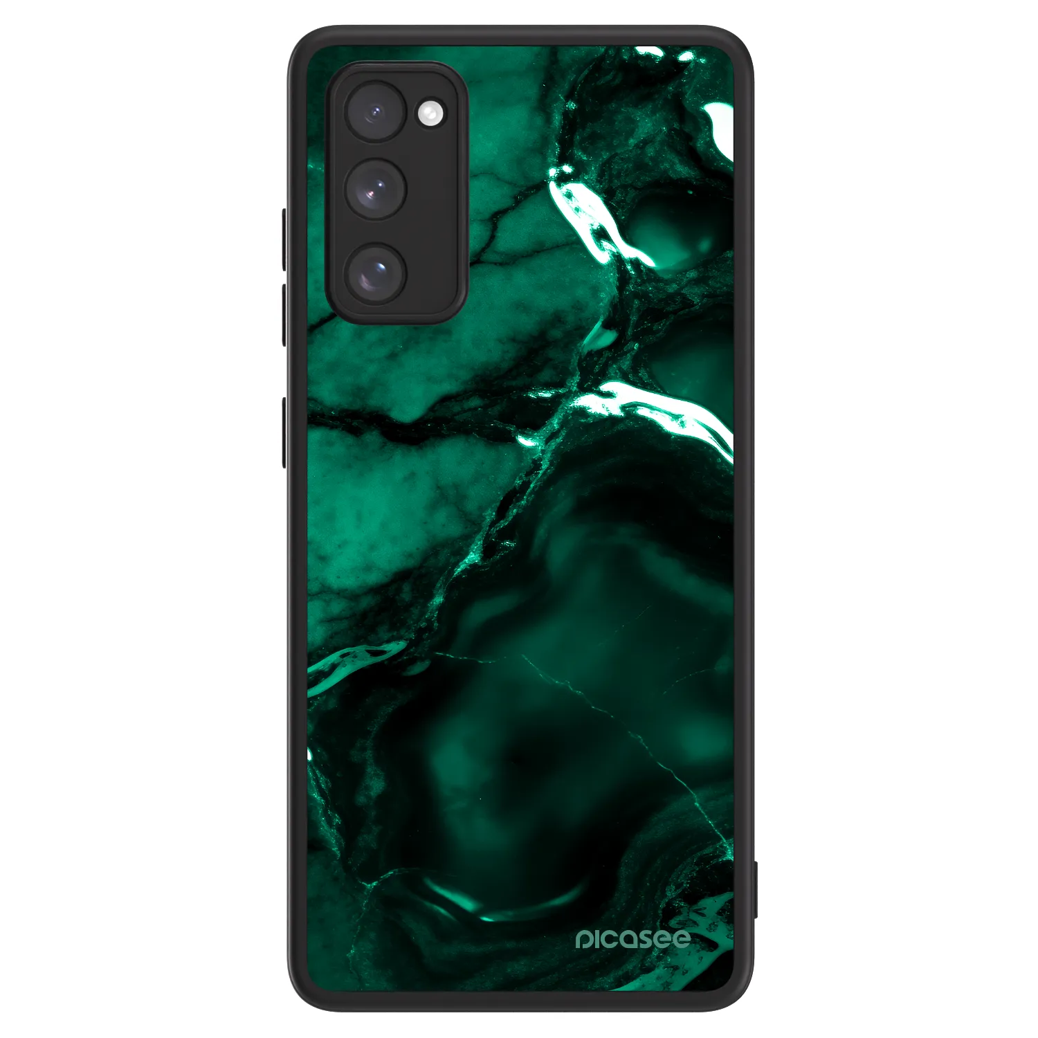 Picasee ULTIMATE CASE Samsung Galaxy S20 FE - készülékre - Dark emerald