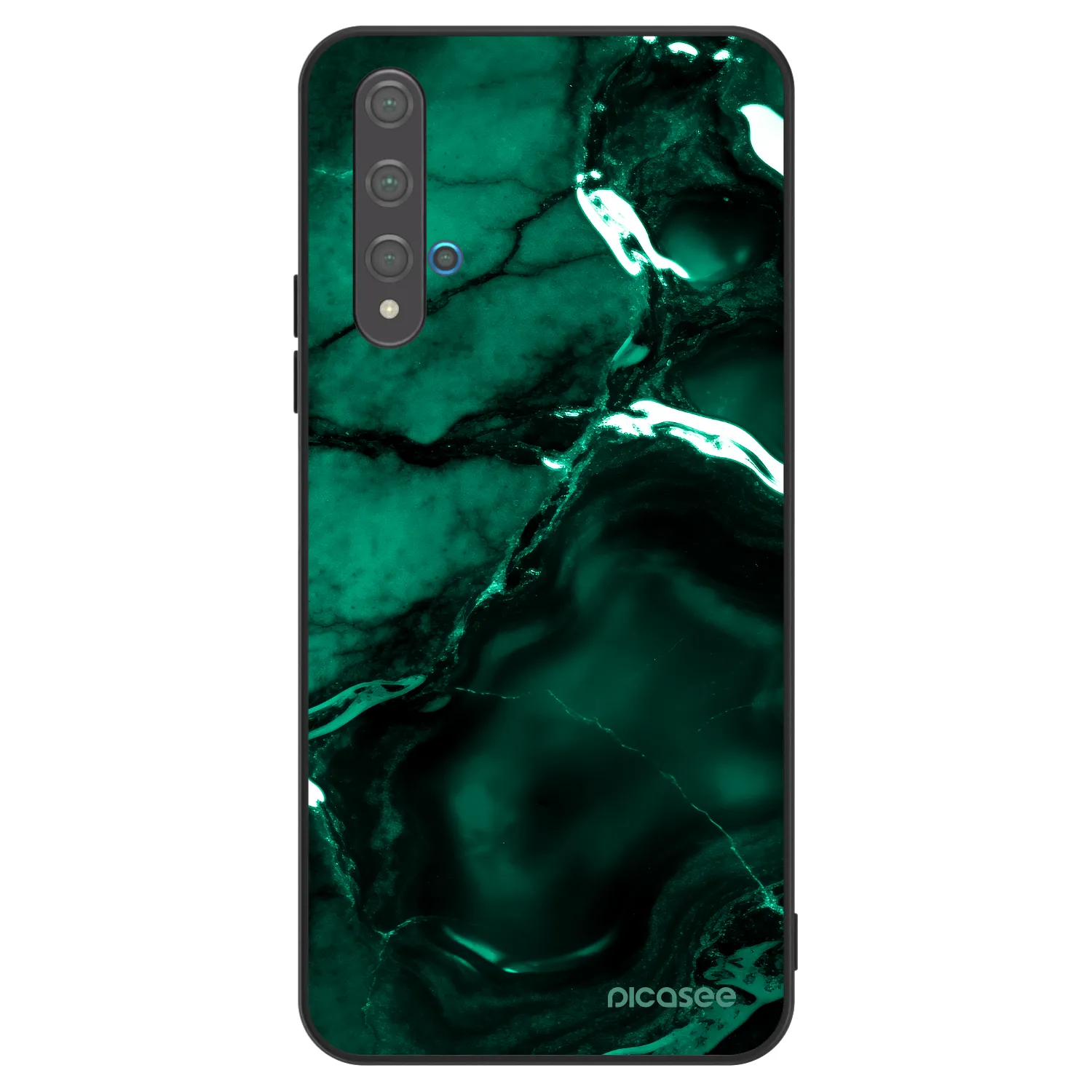 Picasee ULTIMATE CASE Huawei Nova 5T - készülékre - Dark emerald