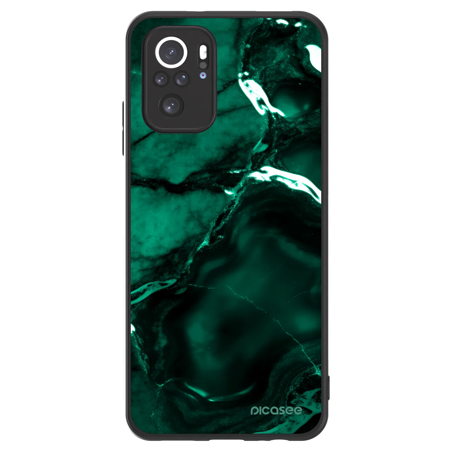 Picasee ULTIMATE CASE Xiaomi Redmi Note 10 - készülékre - Dark emerald
