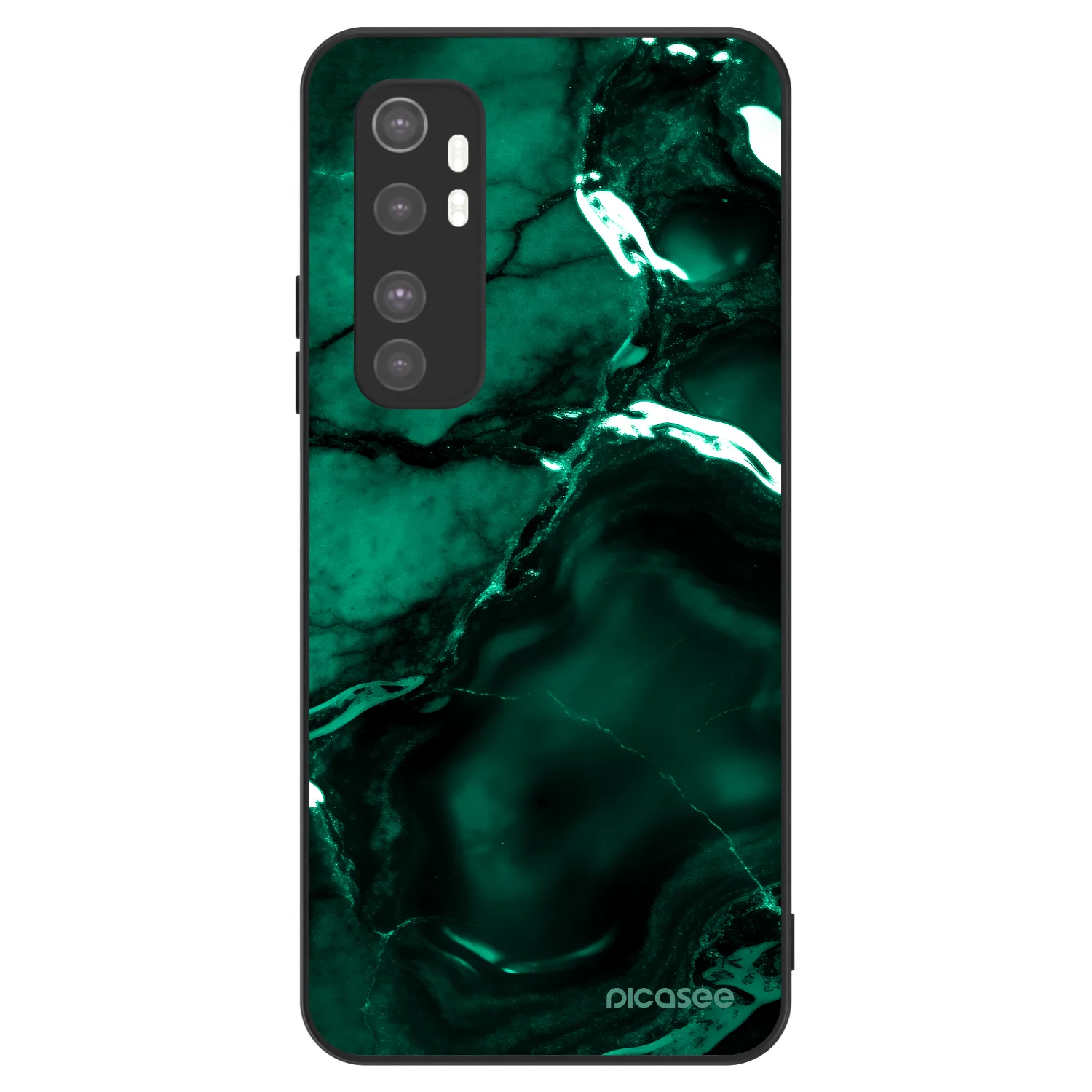 Picasee ULTIMATE CASE Xiaomi Mi Note 10 Lite - készülékre - Dark emerald