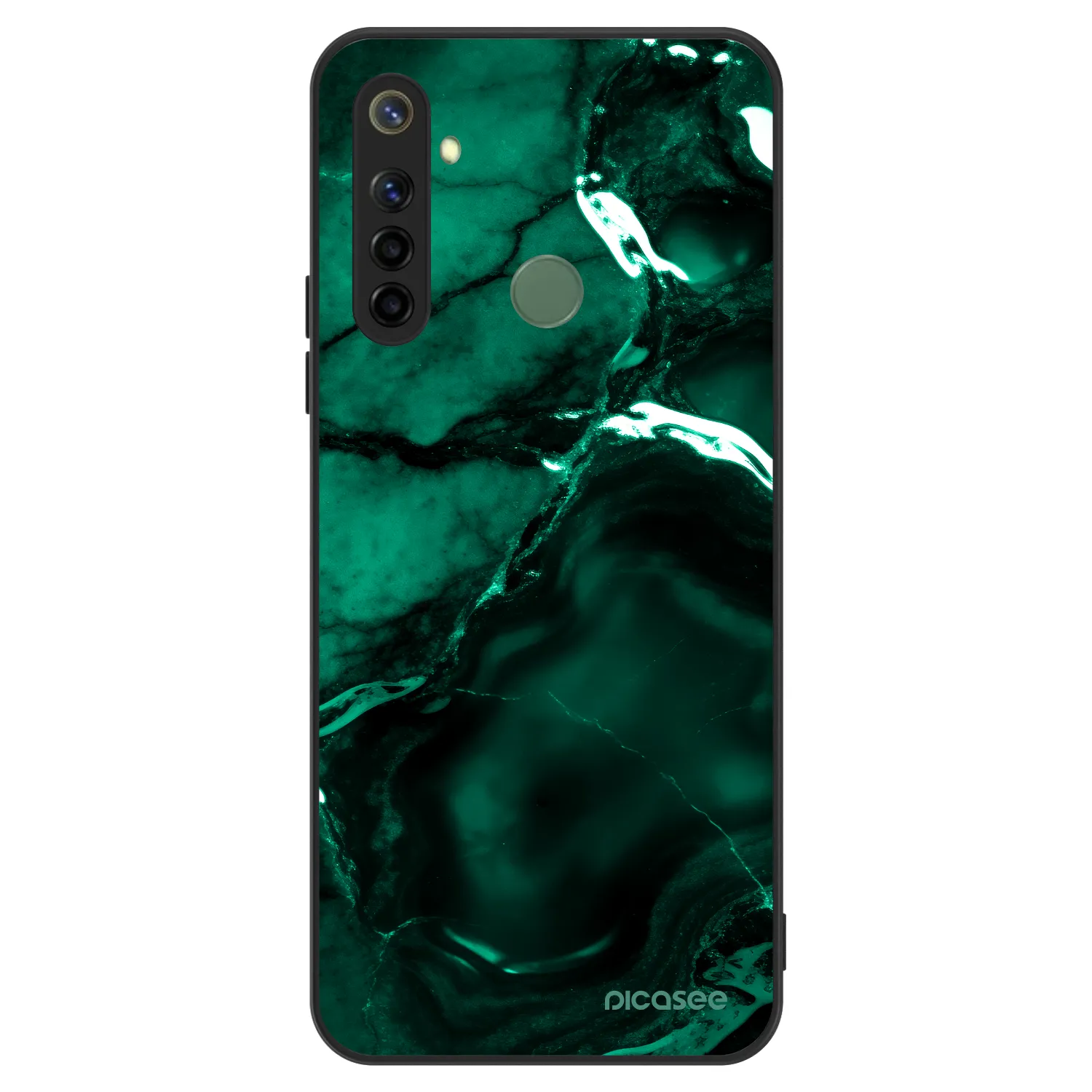 Picasee ULTIMATE CASE Realme 6i - készülékre - Dark emerald