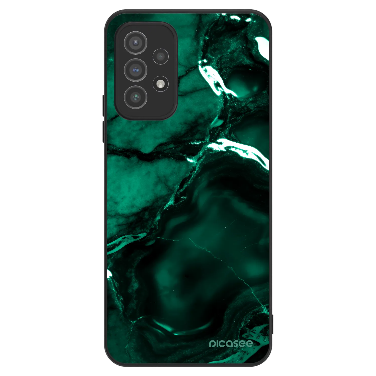 Picasee ULTIMATE CASE Samsung Galaxy A72 A725F - készülékre - Dark emerald