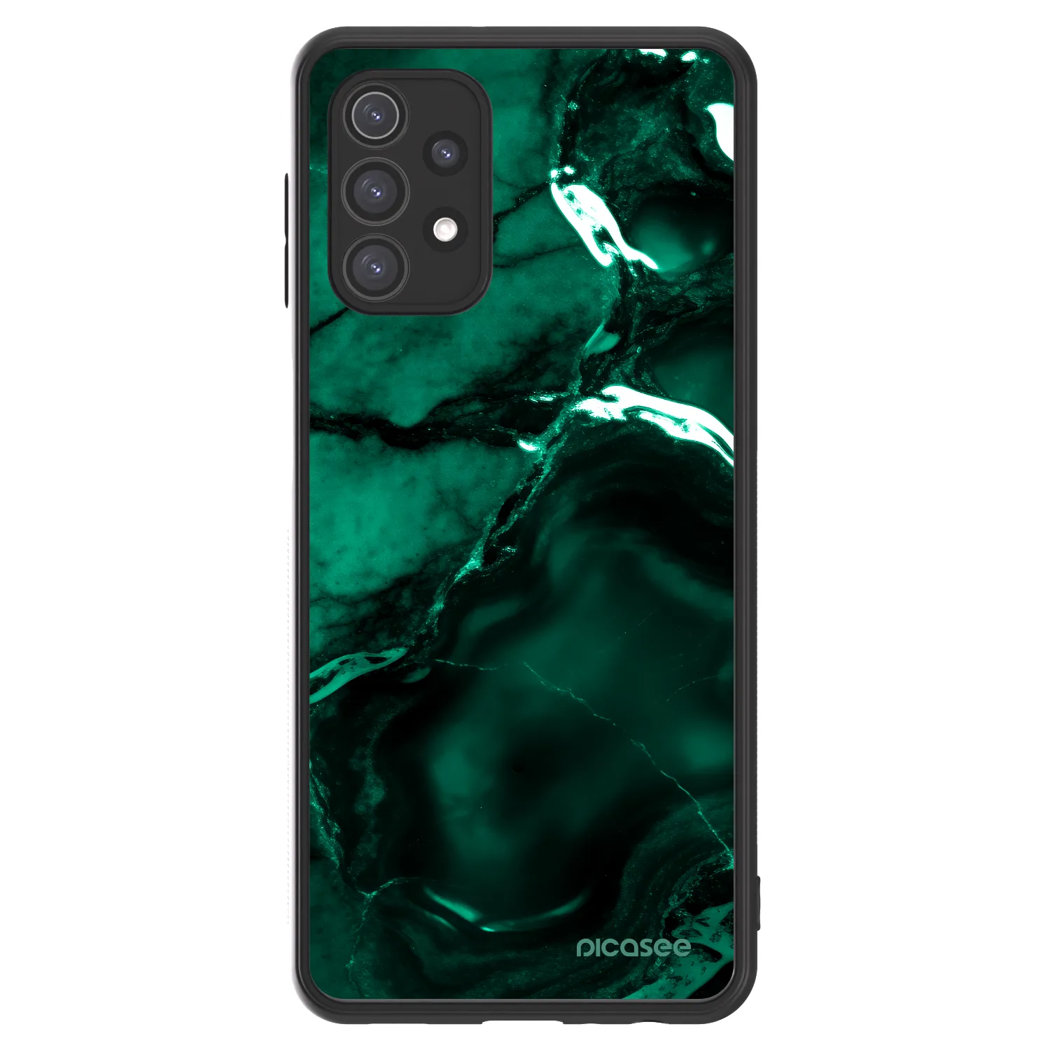 Picasee ULTIMATE CASE Samsung Galaxy A32 5G A326B - készülékre - Dark emerald