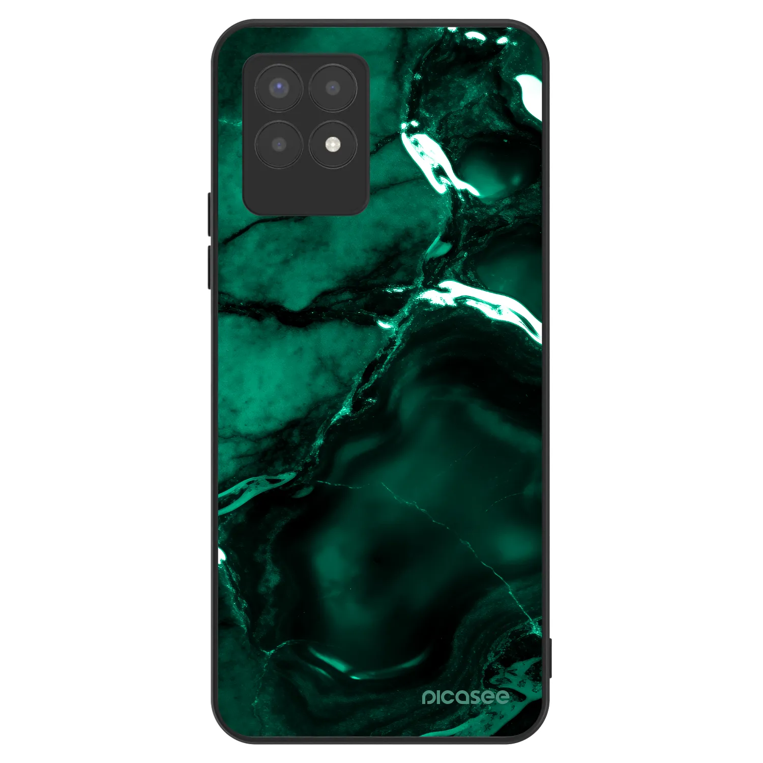 Picasee ULTIMATE CASE Realme 8i - készülékre - Dark emerald