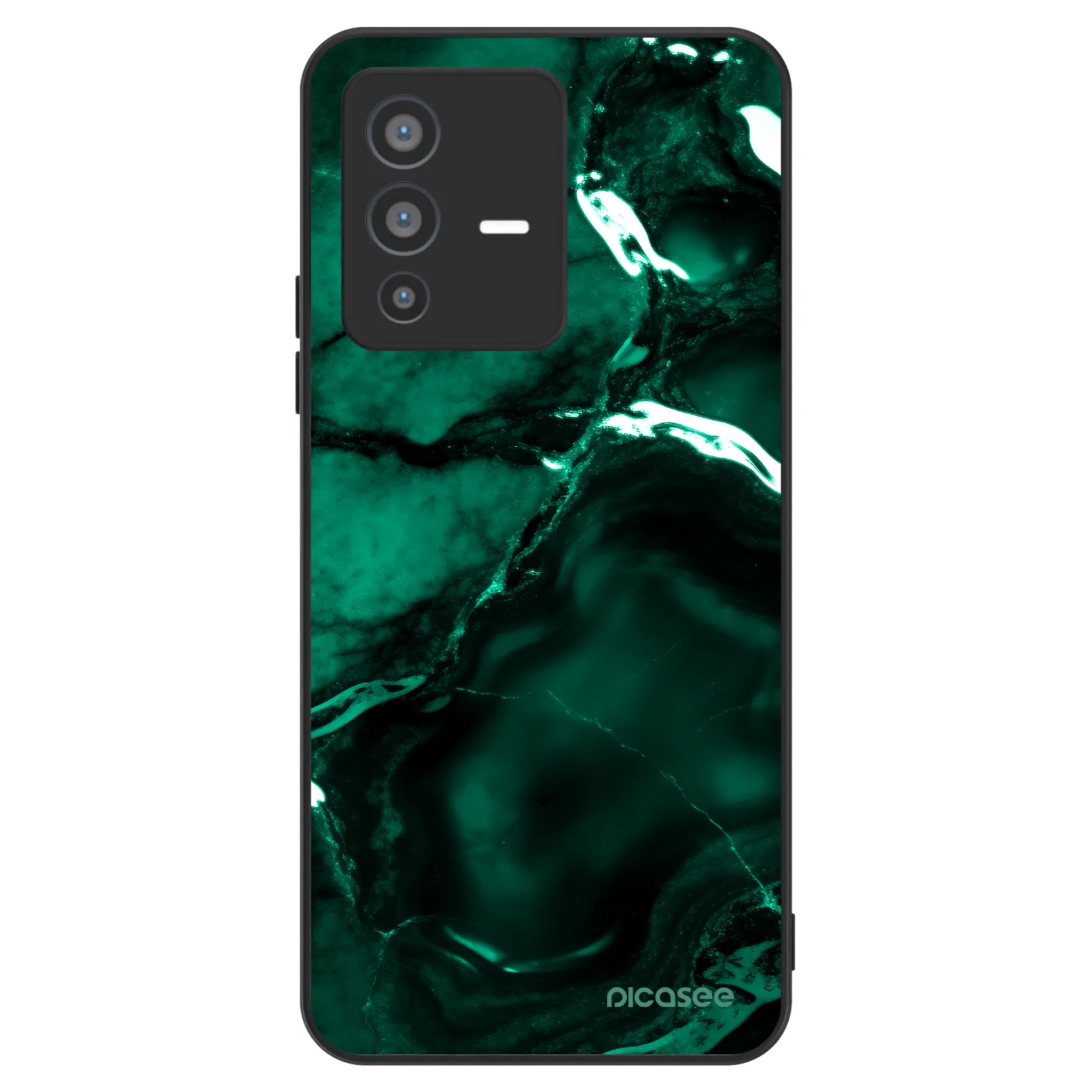 Picasee ULTIMATE CASE Vivo V23 5G - készülékre - Dark emerald