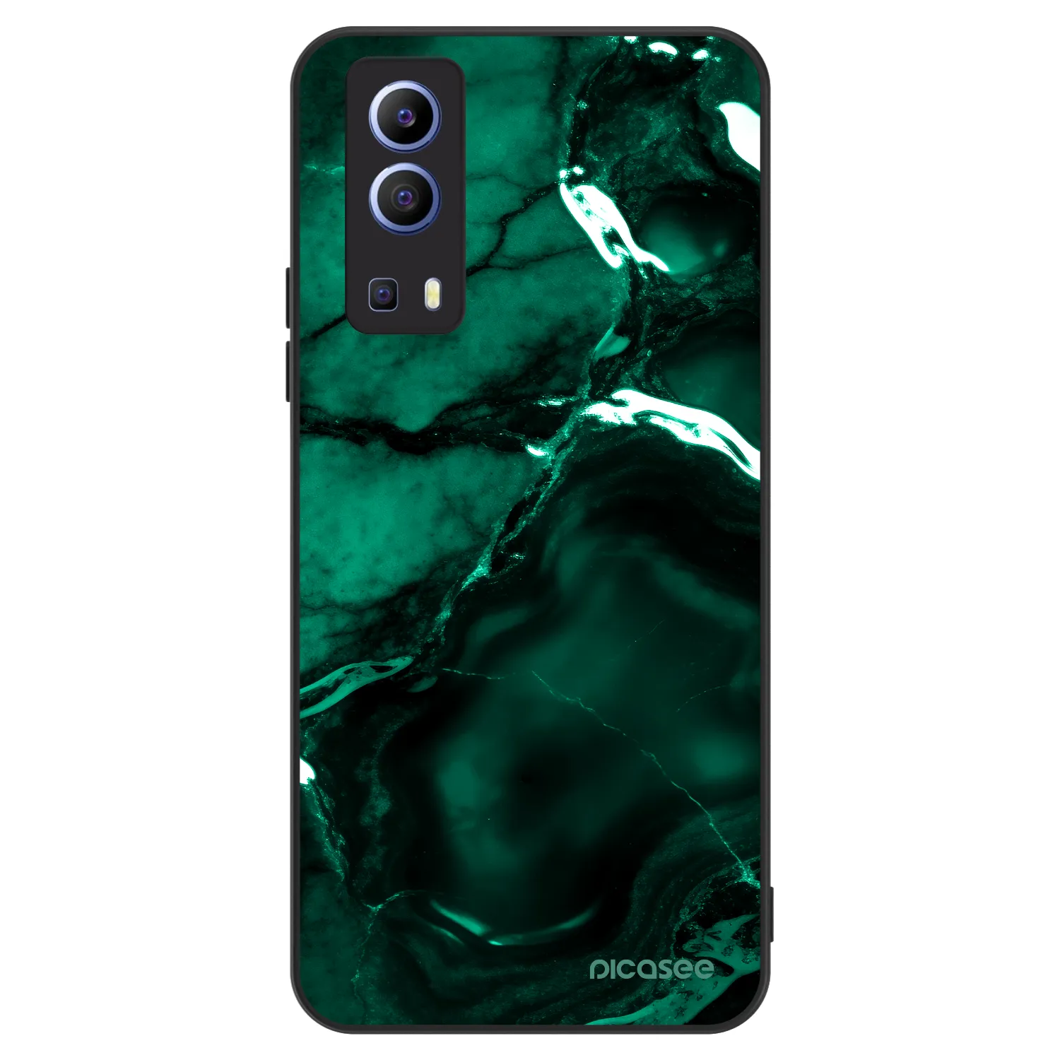 Picasee ULTIMATE CASE Vivo Y52 5G - készülékre - Dark emerald
