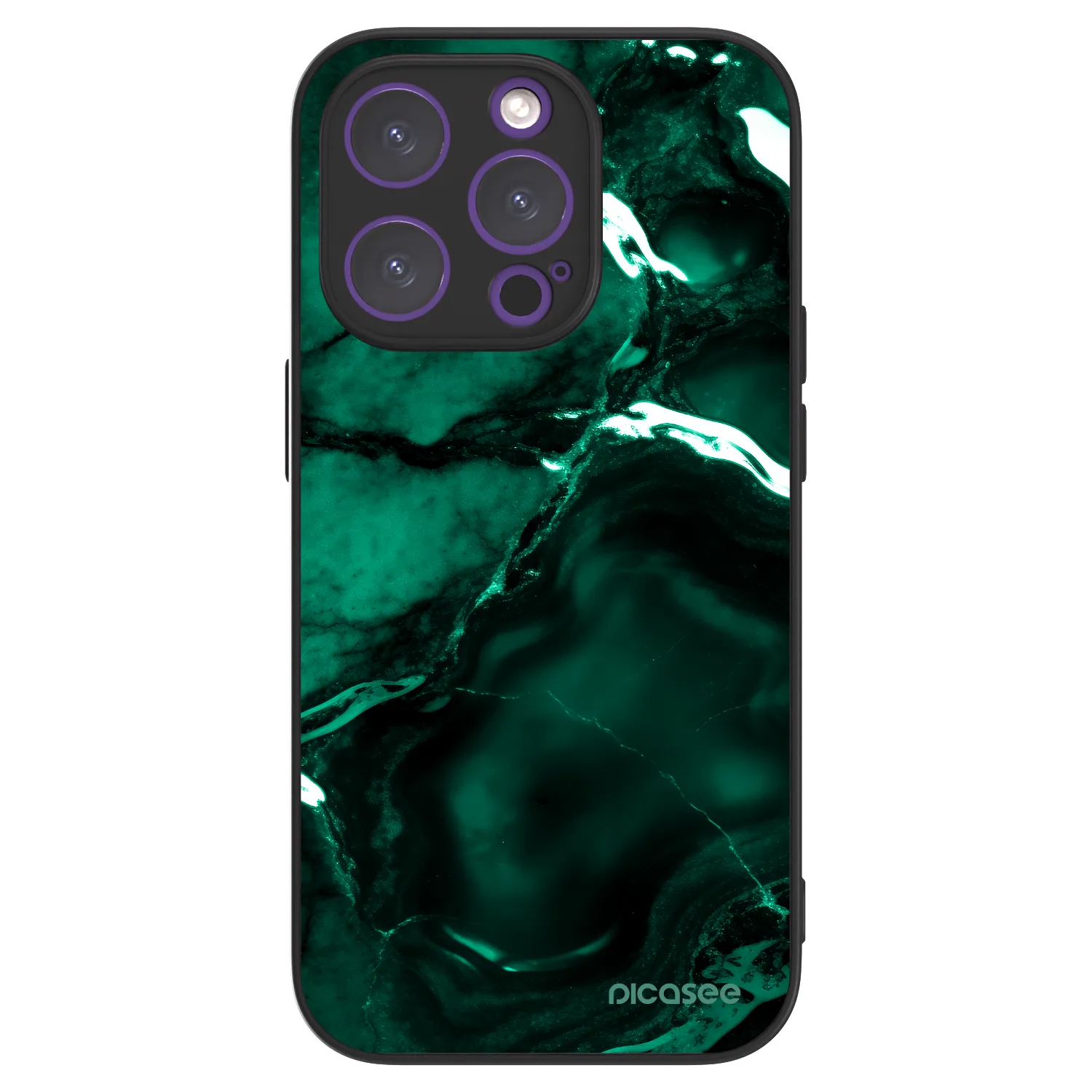 Picasee ULTIMATE CASE Apple iPhone 14 Pro - készülékre - Dark emerald