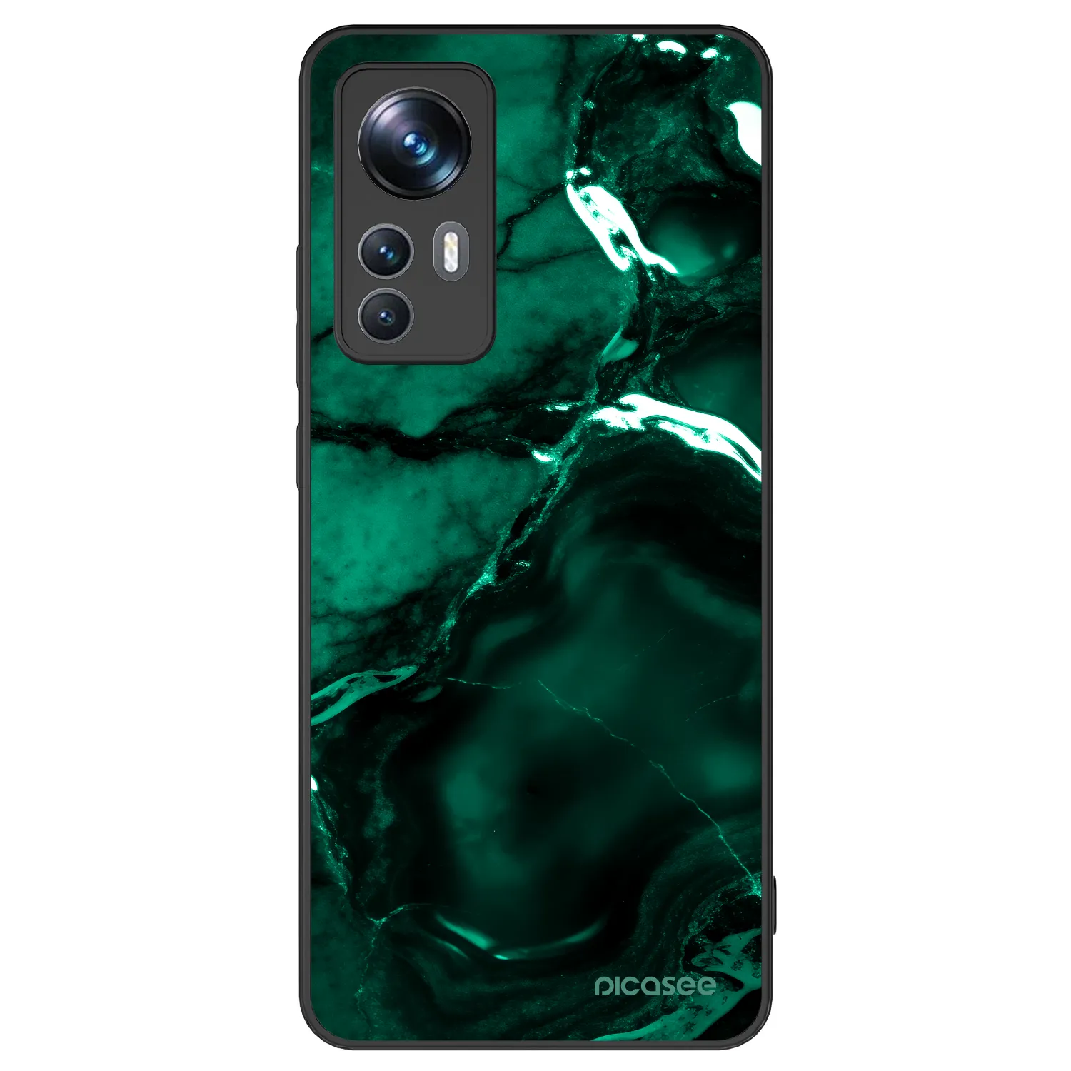 Picasee ULTIMATE CASE Xiaomi 12T Pro - készülékre - Dark emerald