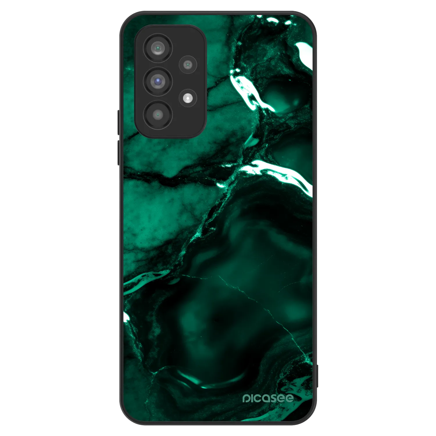 Picasee ULTIMATE CASE Samsung Galaxy A73 5G - készülékre - Dark emerald