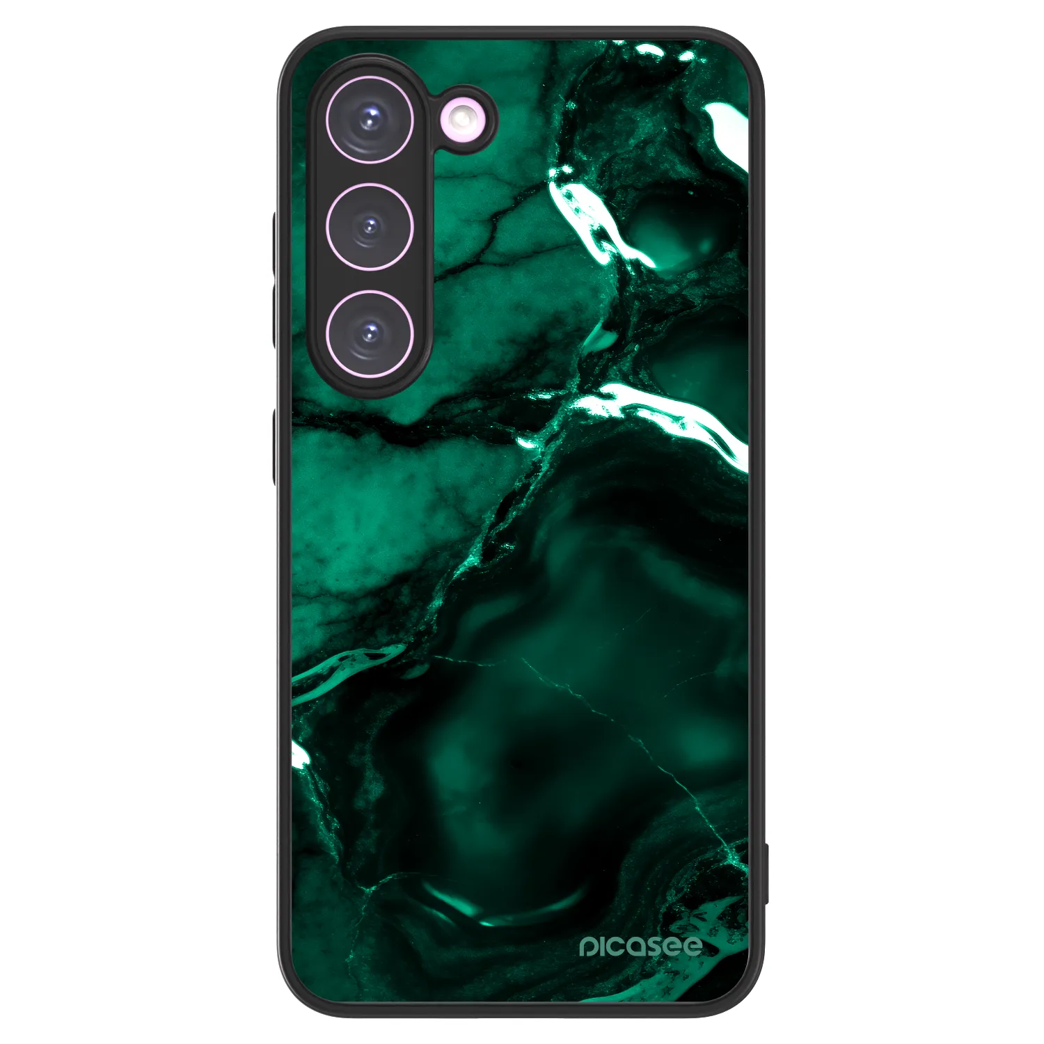 Picasee ULTIMATE CASE PowerShare Samsung Galaxy S23 5G - készülékre - Dark emerald