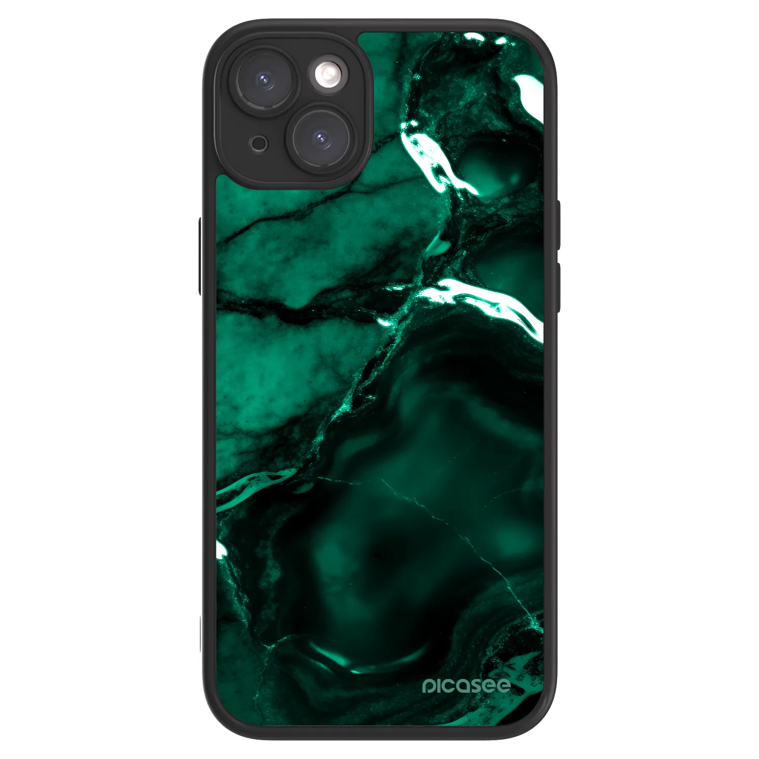Picasee ULTIMATE CASE Apple iPhone 15 Plus - készülékre - Dark emerald