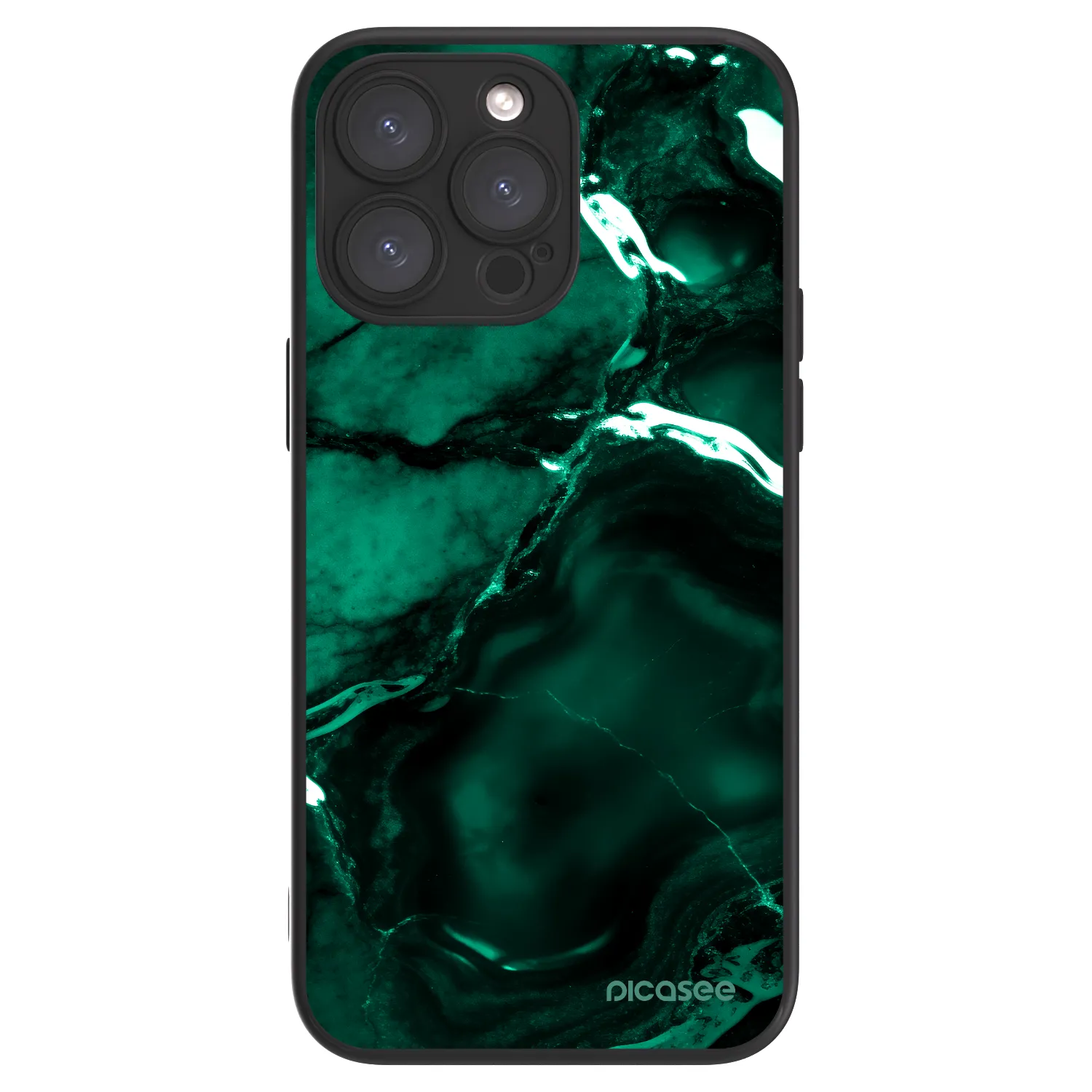 Picasee ULTIMATE CASE MagSafe Apple iPhone 15 Pro Max - készülékre - Dark emerald