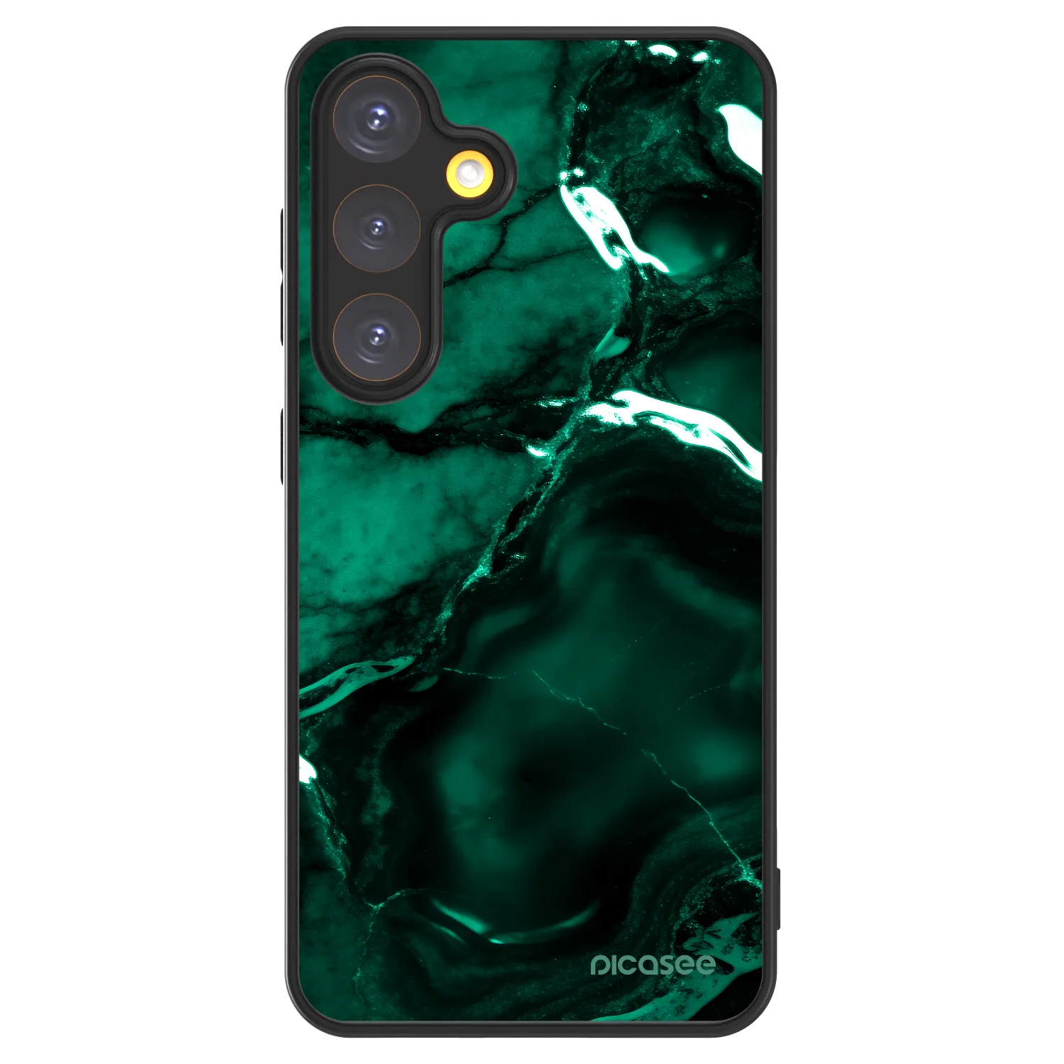 Picasee ULTIMATE CASE PowerShare Samsung Galaxy S24 S921B 5G - készülékre - Dark emerald