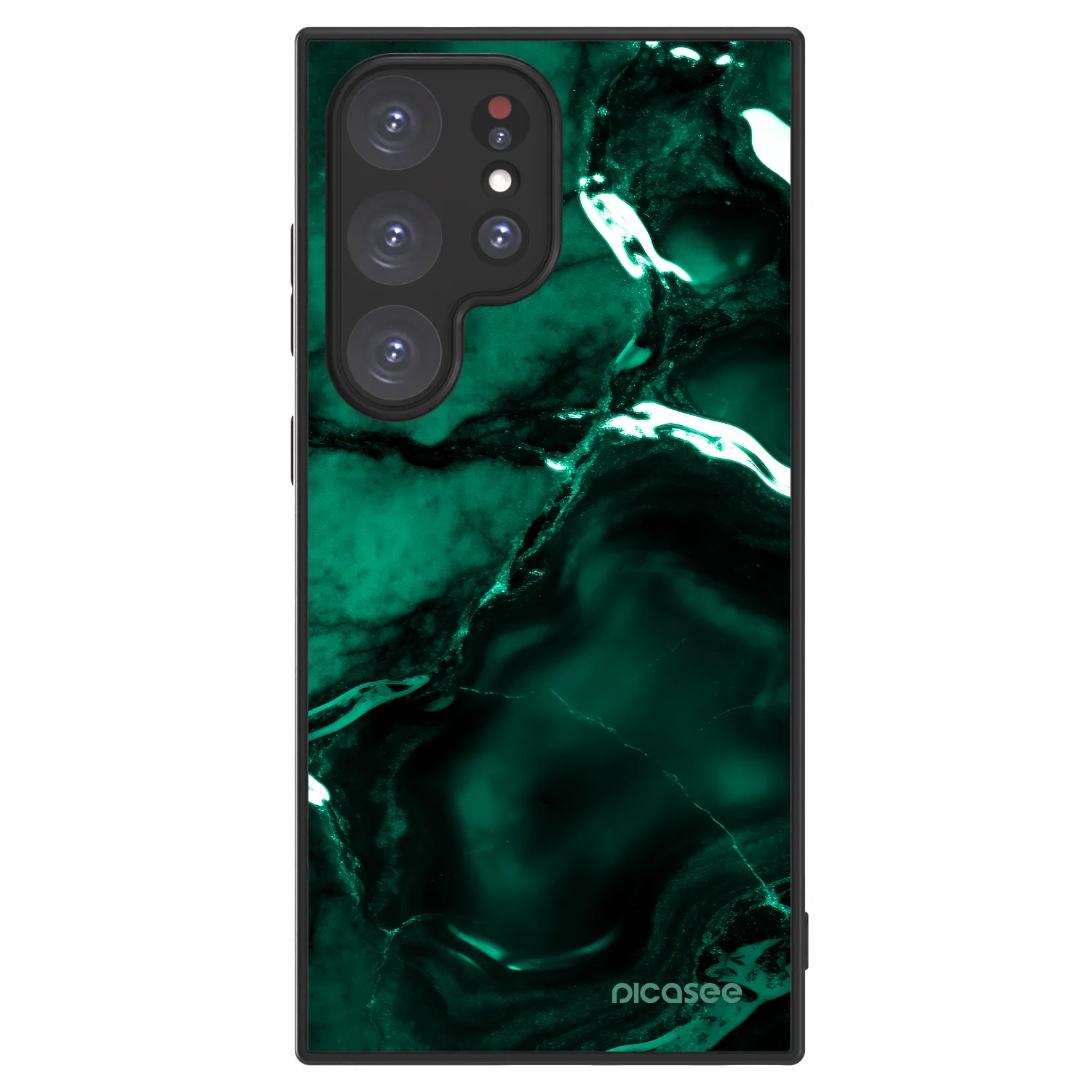 Picasee ULTIMATE CASE Samsung Galaxy S24 Ultra S928B 5G - készülékre - Dark emerald