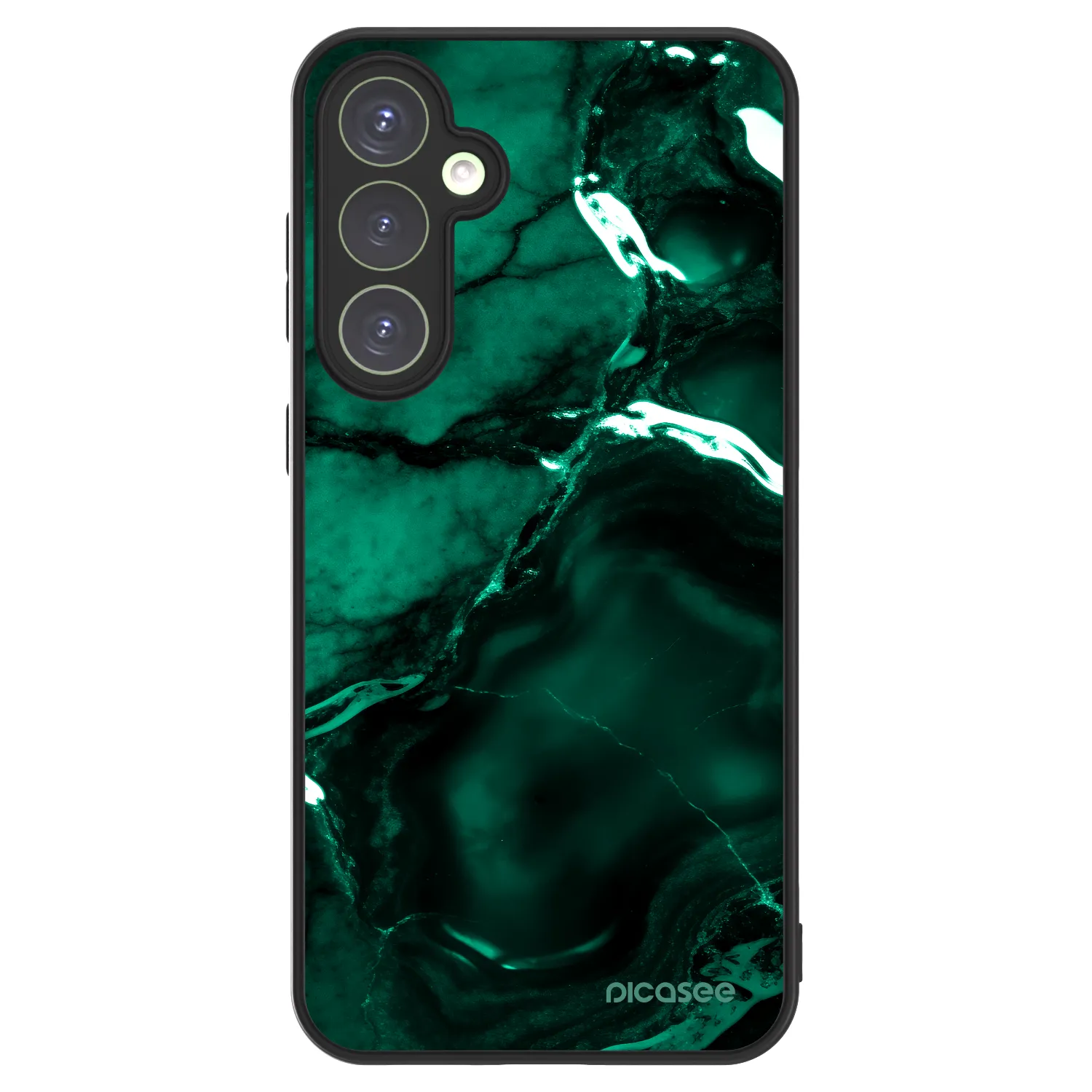 Picasee ULTIMATE CASE PowerShare Samsung Galaxy S23 FE S711B - készülékre - Dark emerald
