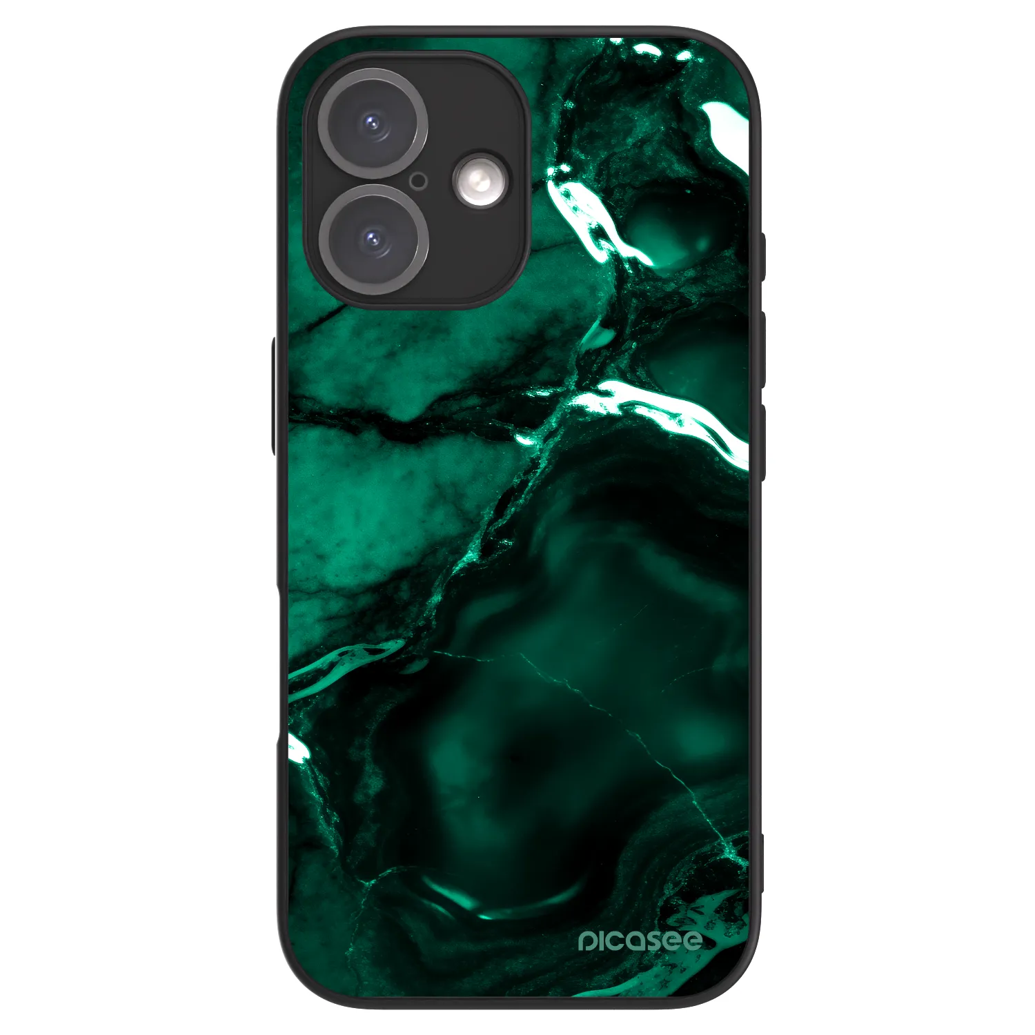 Picasee ULTIMATE CASE Apple iPhone 16 - készülékre - Dark emerald