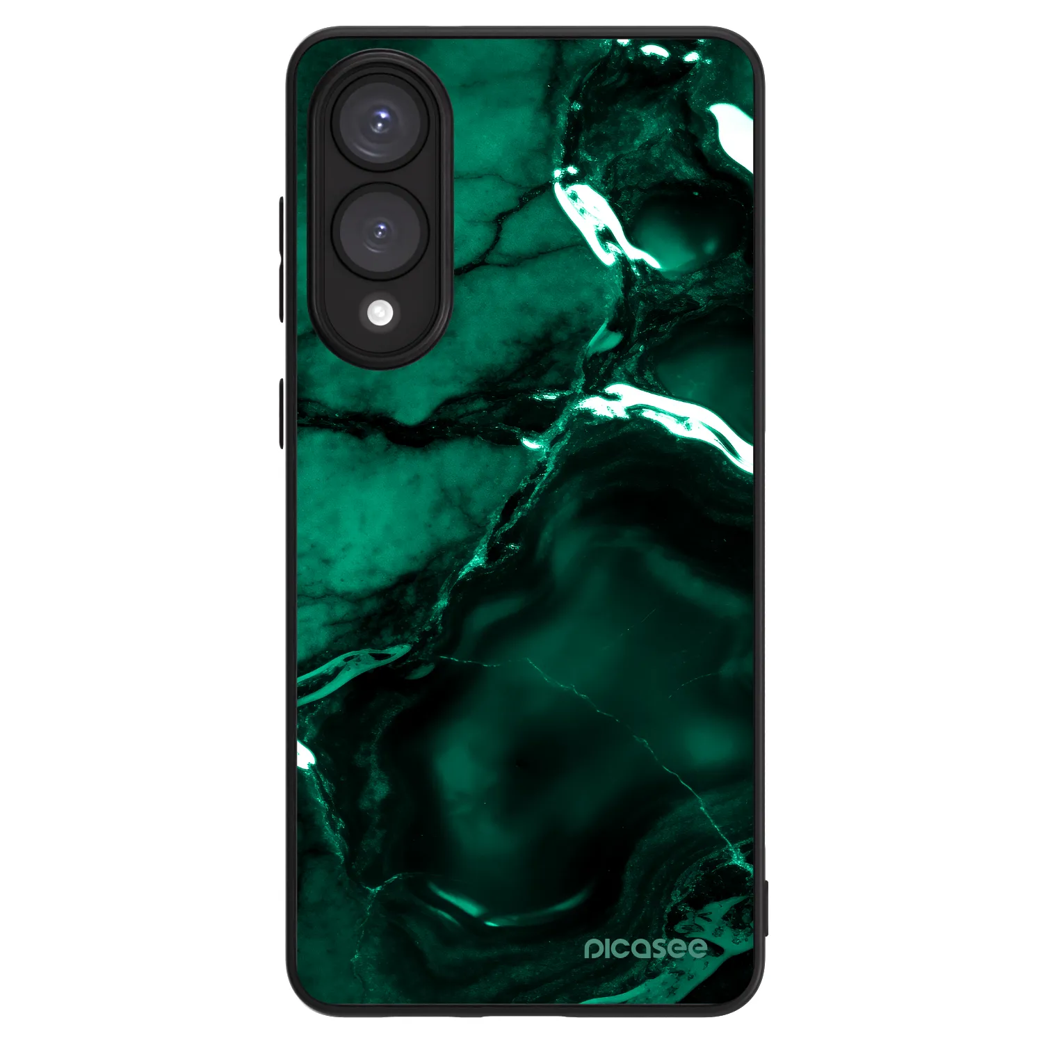 Picasee ULTIMATE CASE Samsung Galaxy S25 Edge 5G - készülékre - Dark emerald