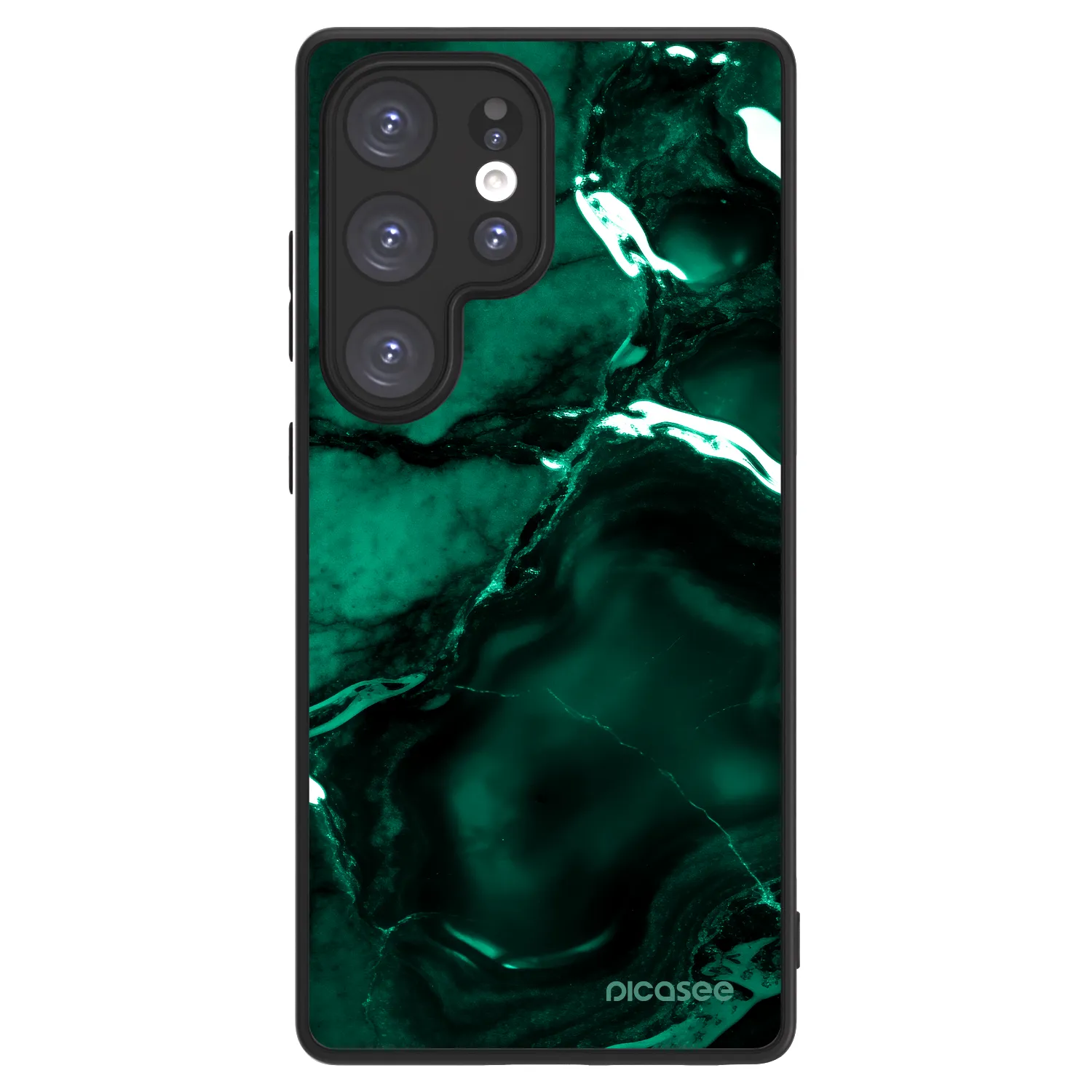 Picasee ULTIMATE CASE Samsung Galaxy S25 Ultra 5G - készülékre - Dark emerald