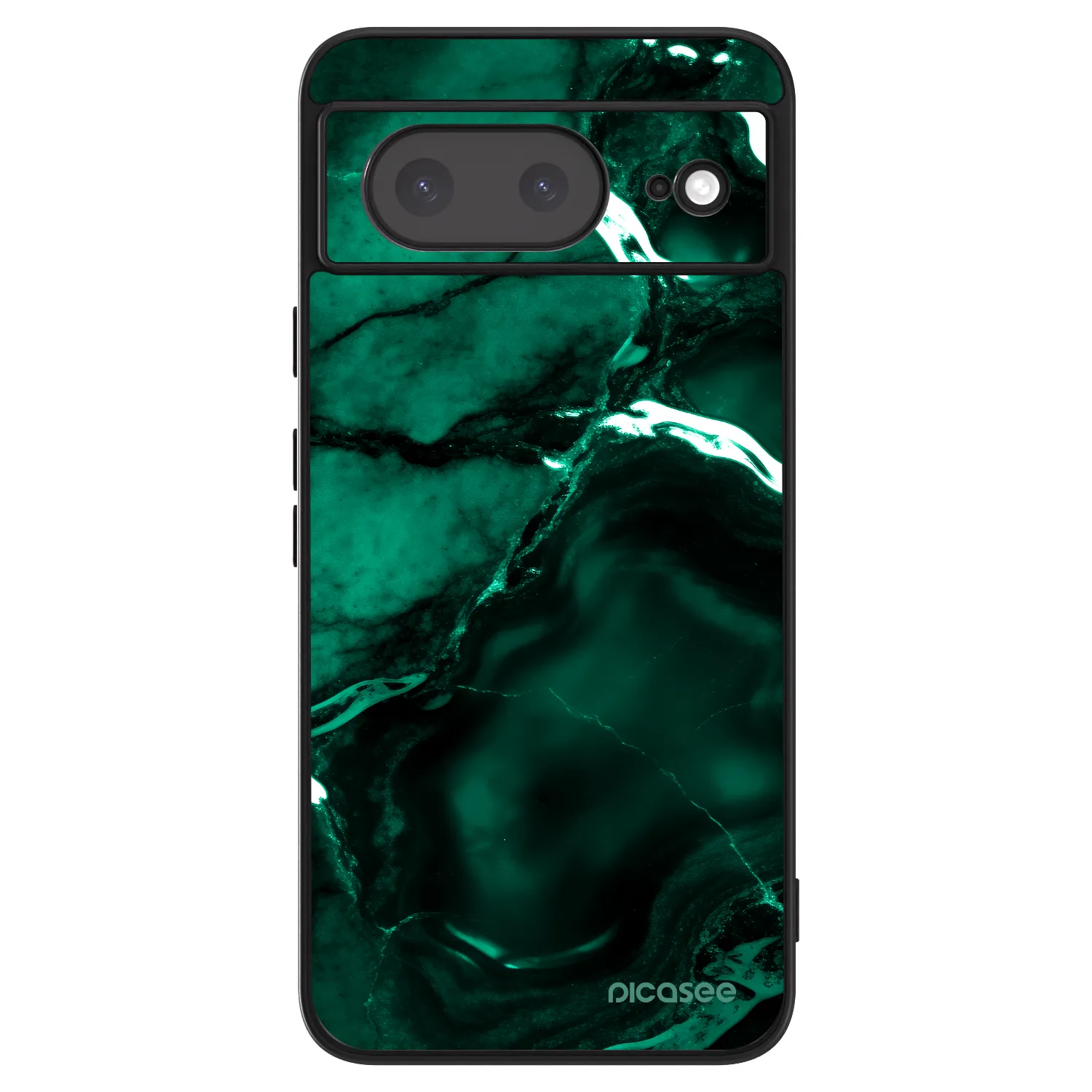 Picasee ULTIMATE CASE Google Pixel 8a - készülékre - Dark emerald