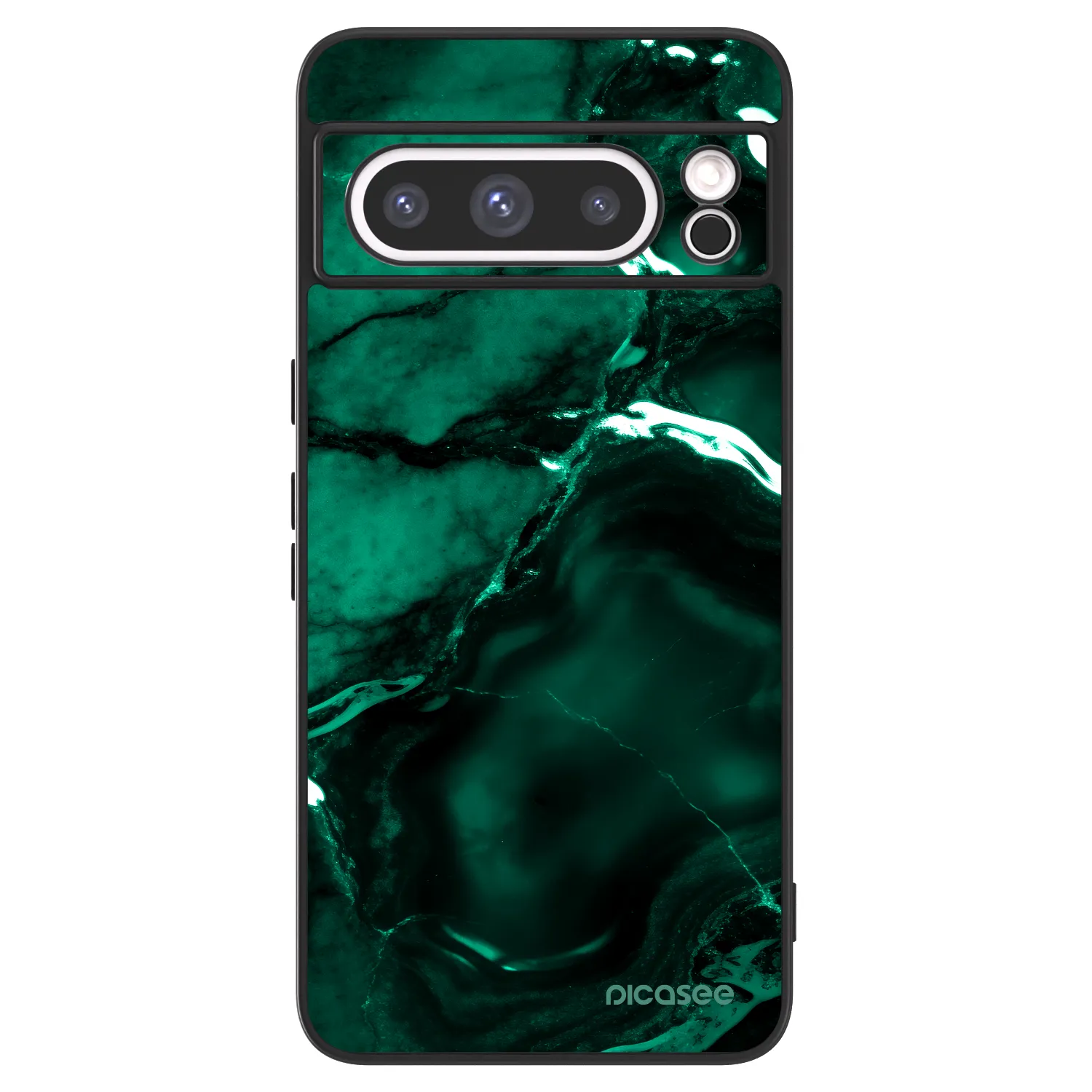 Picasee ULTIMATE CASE Google Pixel 8 Pro - készülékre - Dark emerald