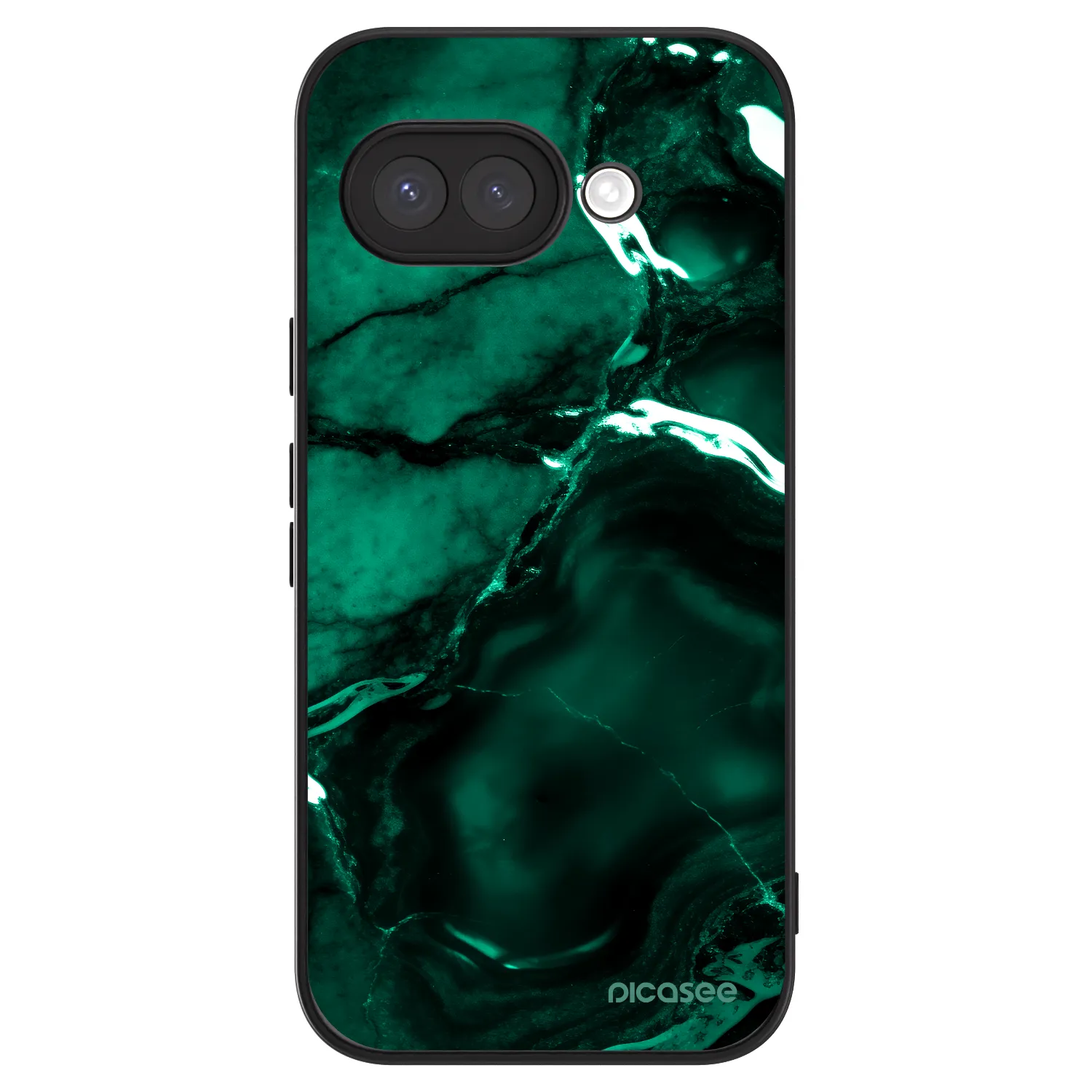 Picasee ULTIMATE CASE Google Pixel 9a - készülékre - Dark emerald