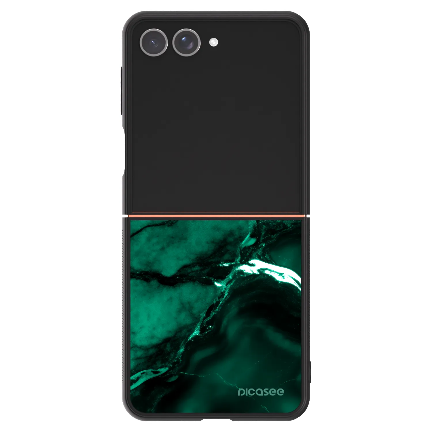 Picasee ULTIMATE CASE Samsung Galaxy Z Flip7 5G - készülékre - Dark emerald