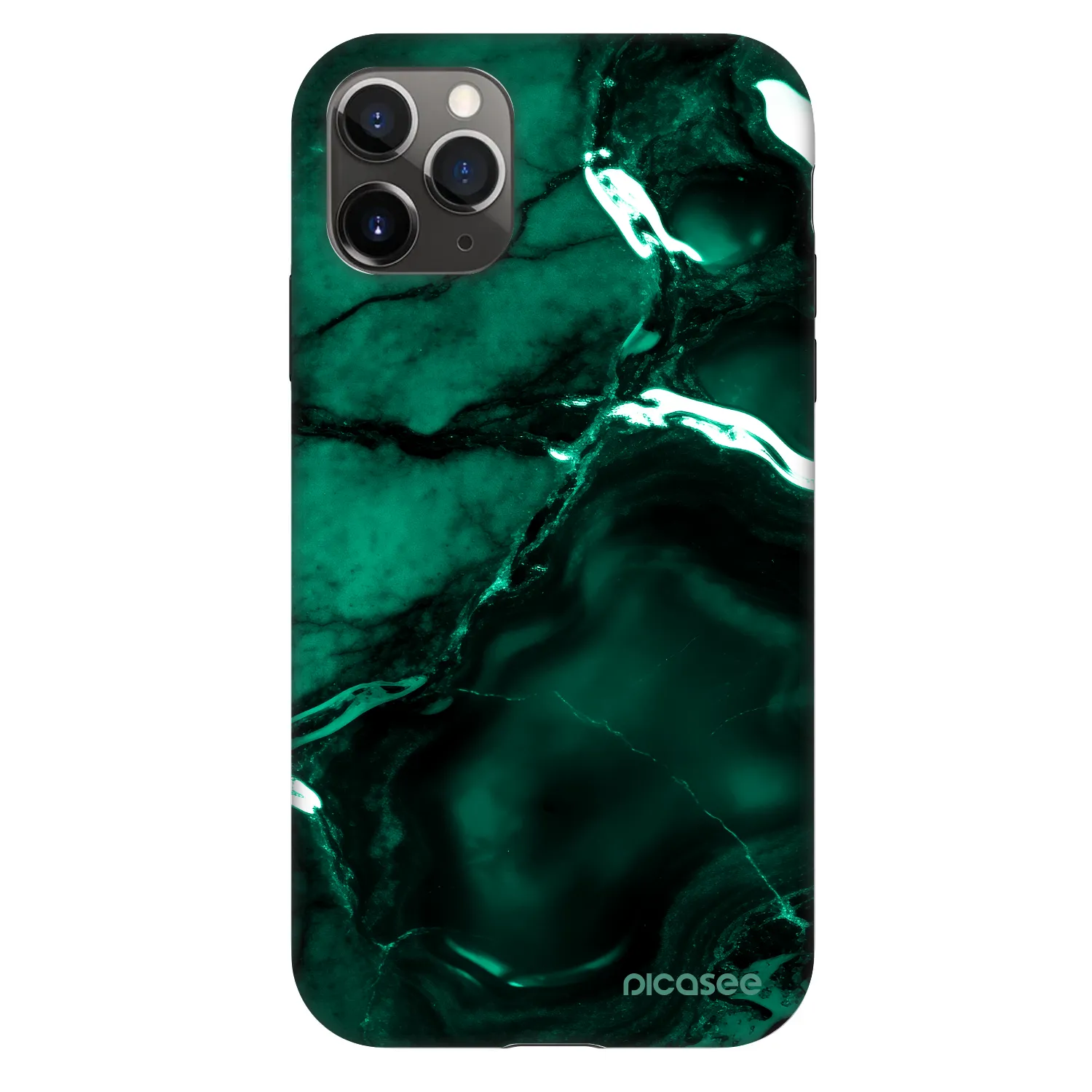 Picasee Fashion Case Apple iPhone 11 Pro - Dark emerald