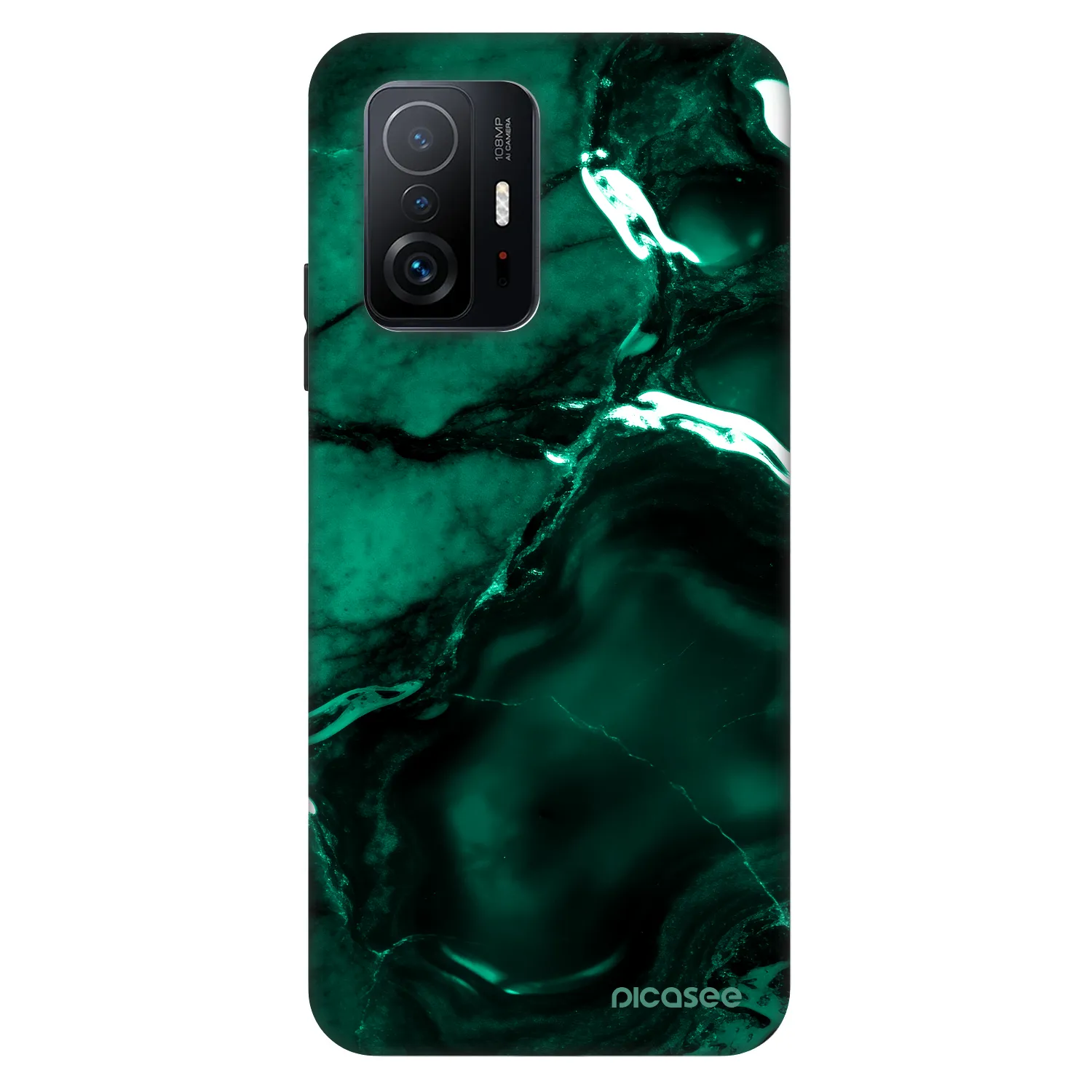 Picasee Fashion Case Xiaomi 11T Pro - Dark emerald