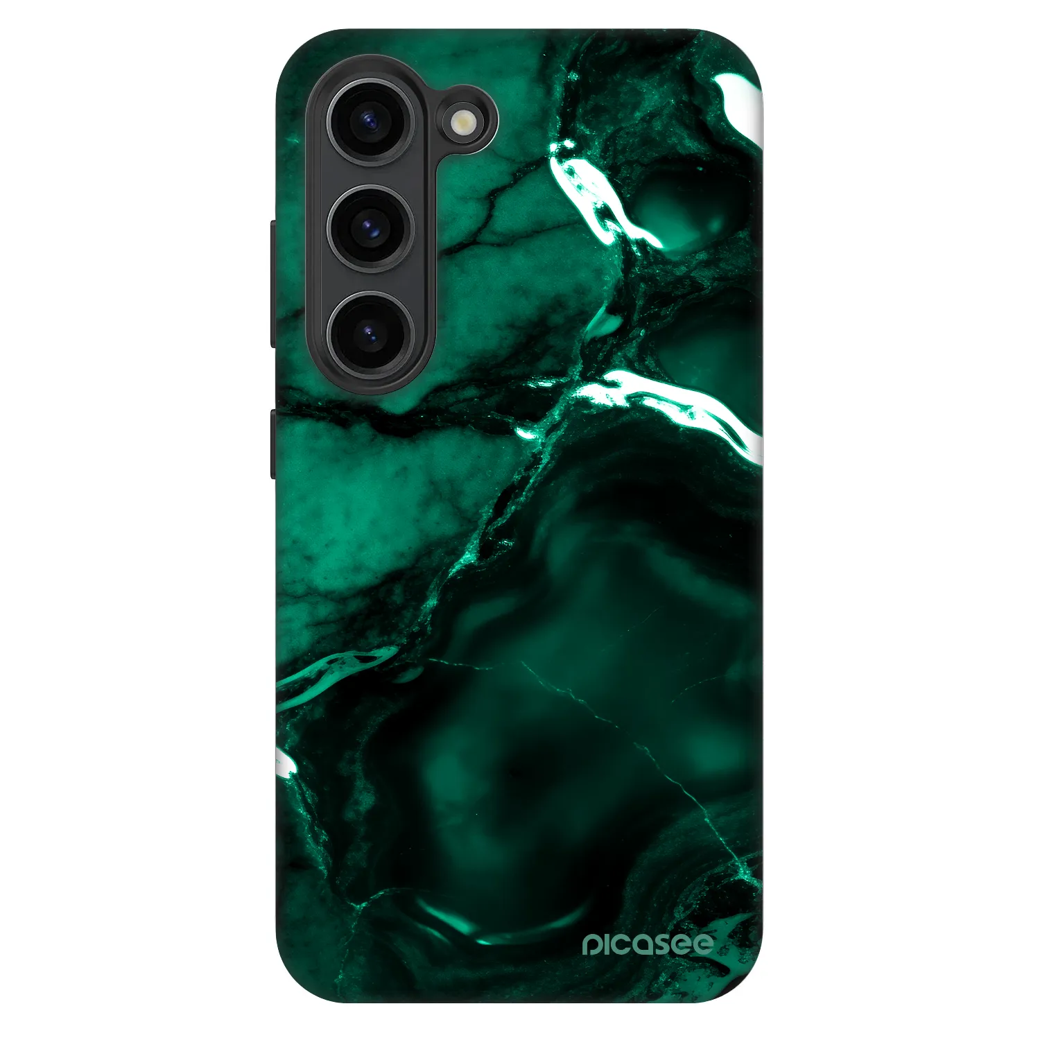 Picasee Fashion Case Samsung Galaxy S23+ 5G - Dark emerald