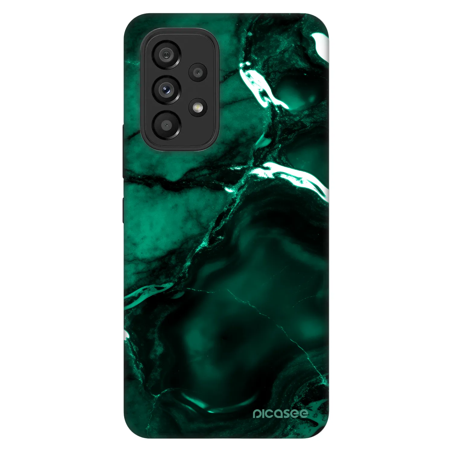 Picasee Fashion Case Samsung Galaxy A53 5G A536 - Dark emerald