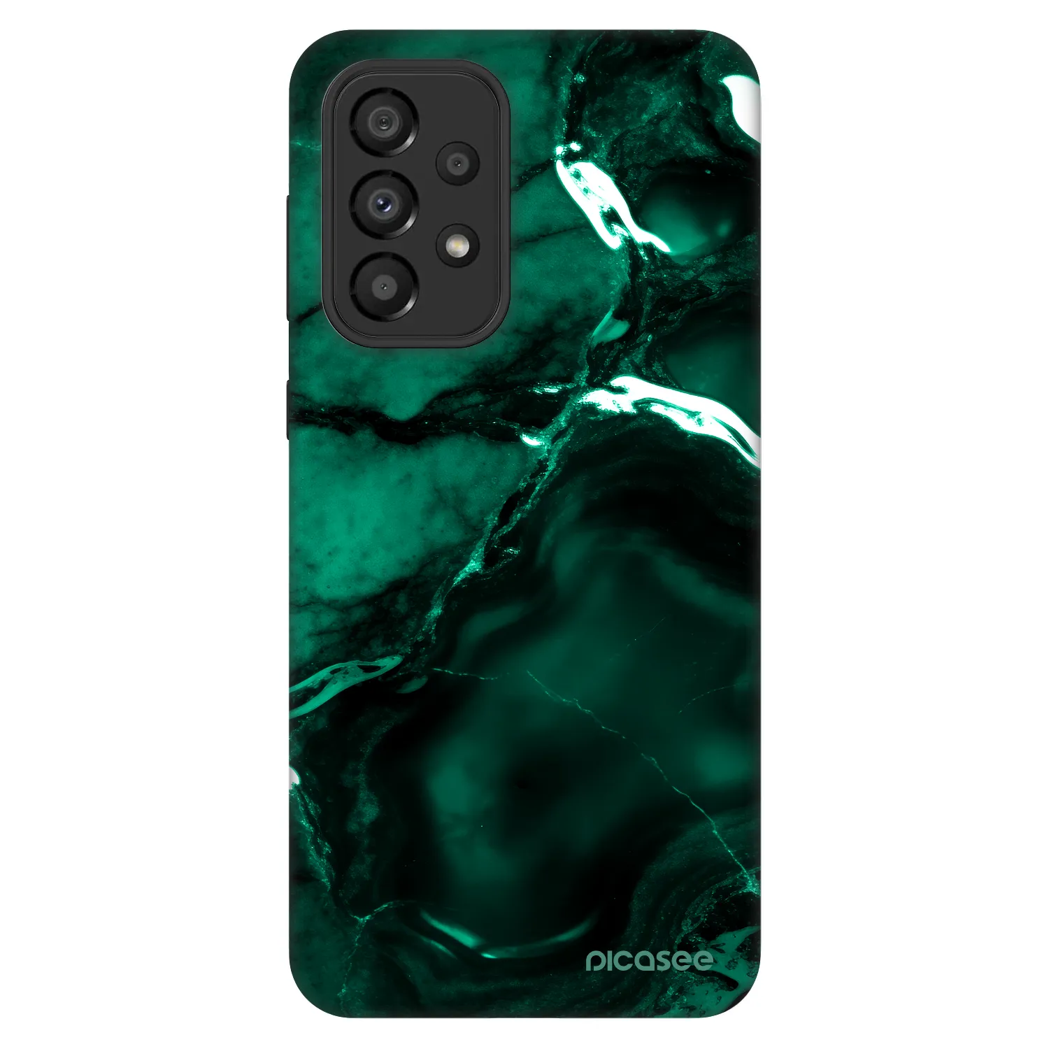 Picasee Fashion Case Samsung Galaxy A33 5G A336 - Dark emerald