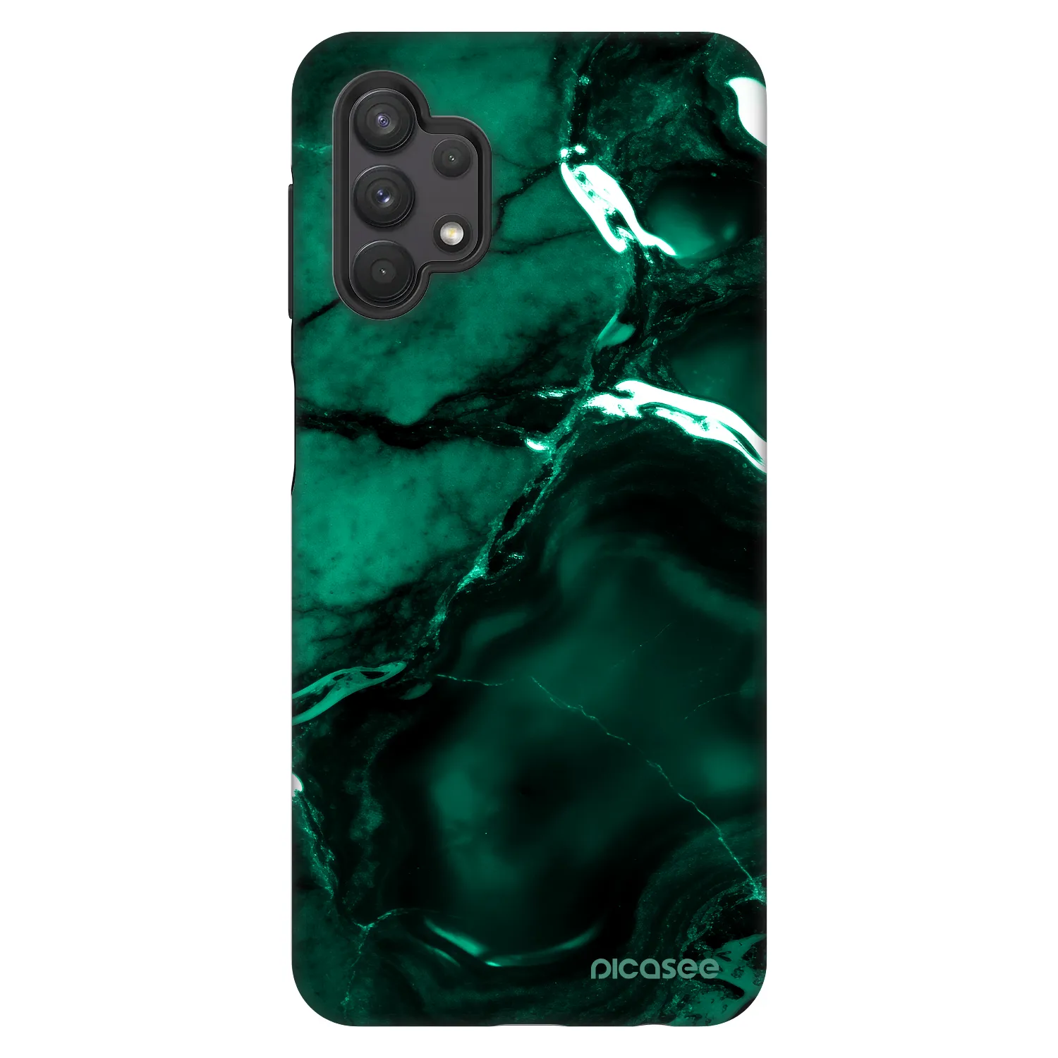Picasee Fashion Case Samsung Galaxy A32 5G A326B - Dark emerald