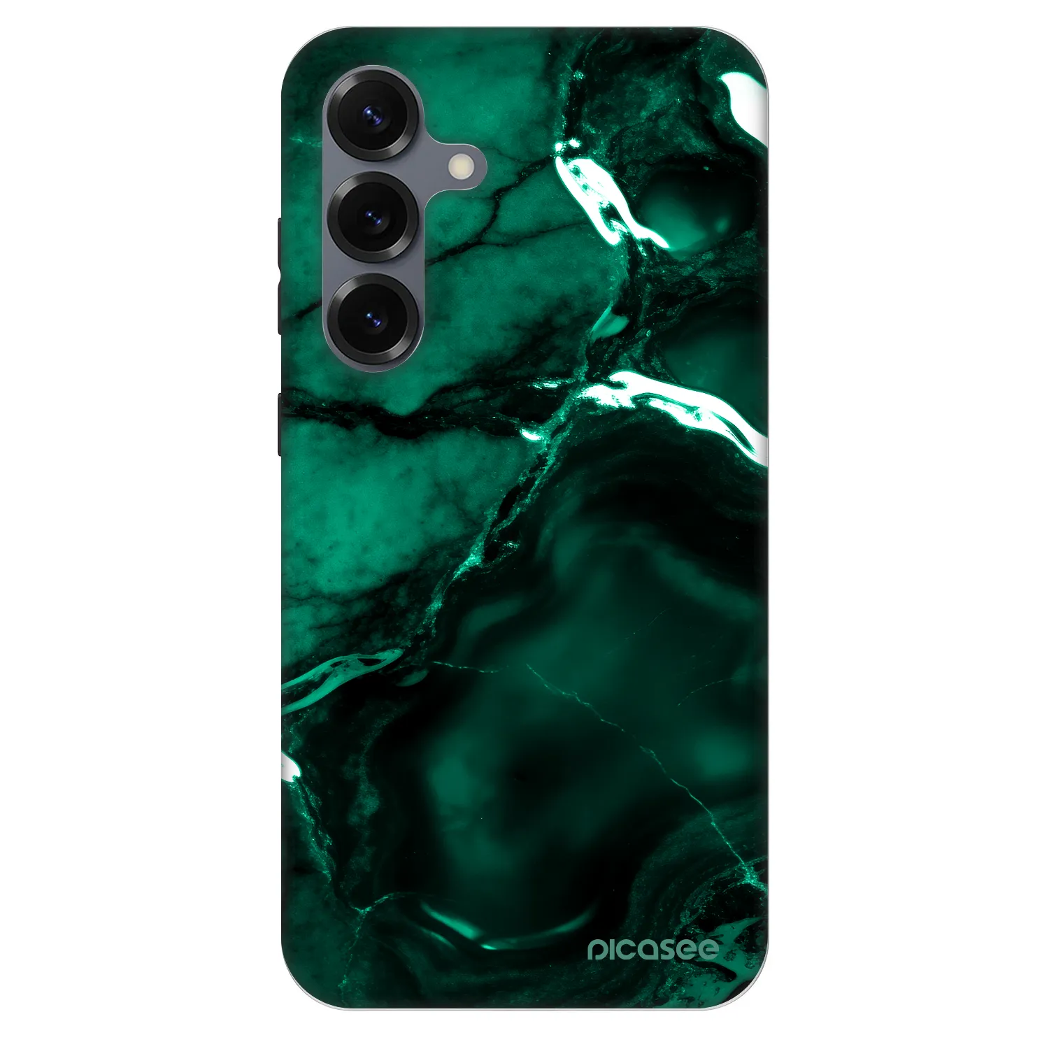 Picasee Fashion Case PowerShare pro Samsung Galaxy S25+ 5G - Dark emerald