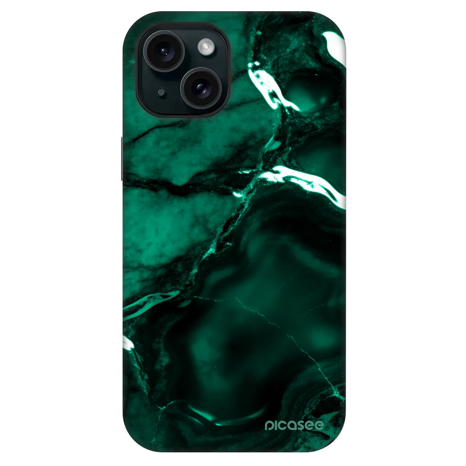 Picasee Fashion Case MagSafe Apple iPhone 13 - Dark emerald