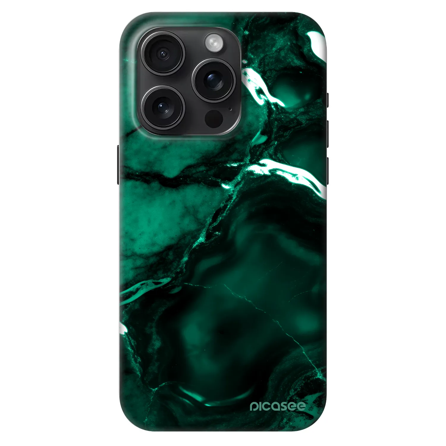 Picasee Fashion Case MagSafe Apple iPhone 15 Pro - Dark emerald
