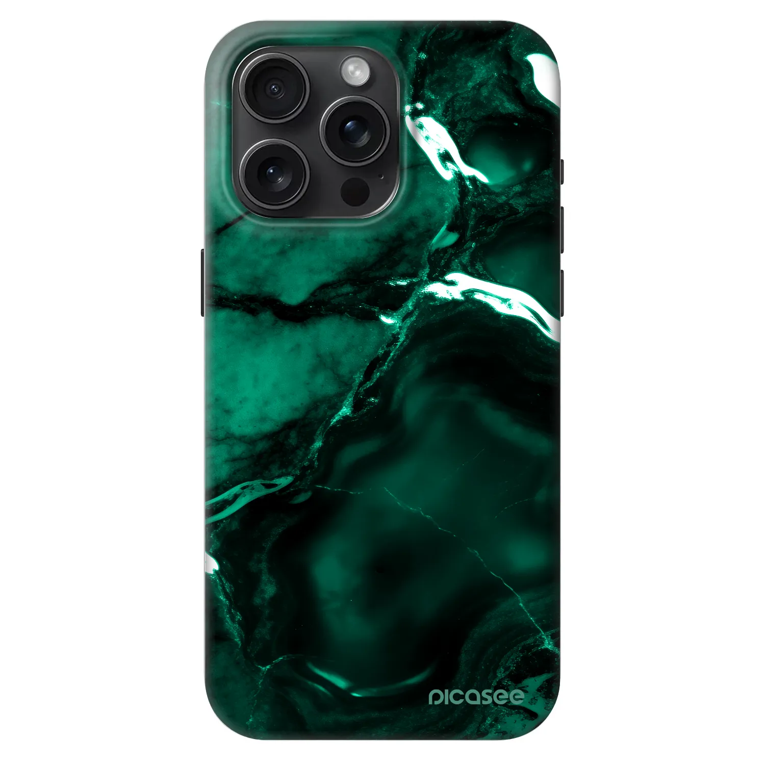 Picasee Fashion Case MagSafe Apple iPhone 15 Pro Max - Dark emerald