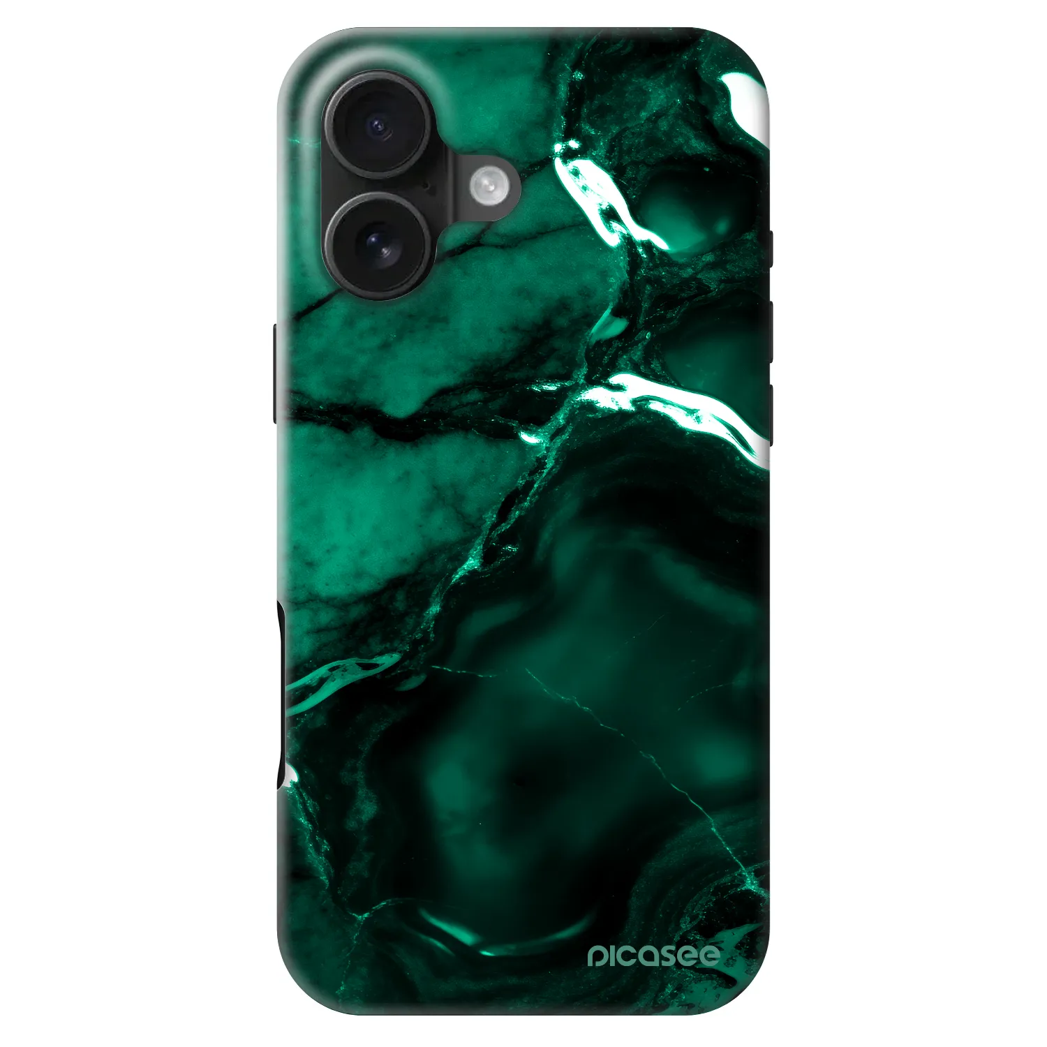 Picasee Fashion Case MagSafe Apple iPhone 16 - Dark emerald