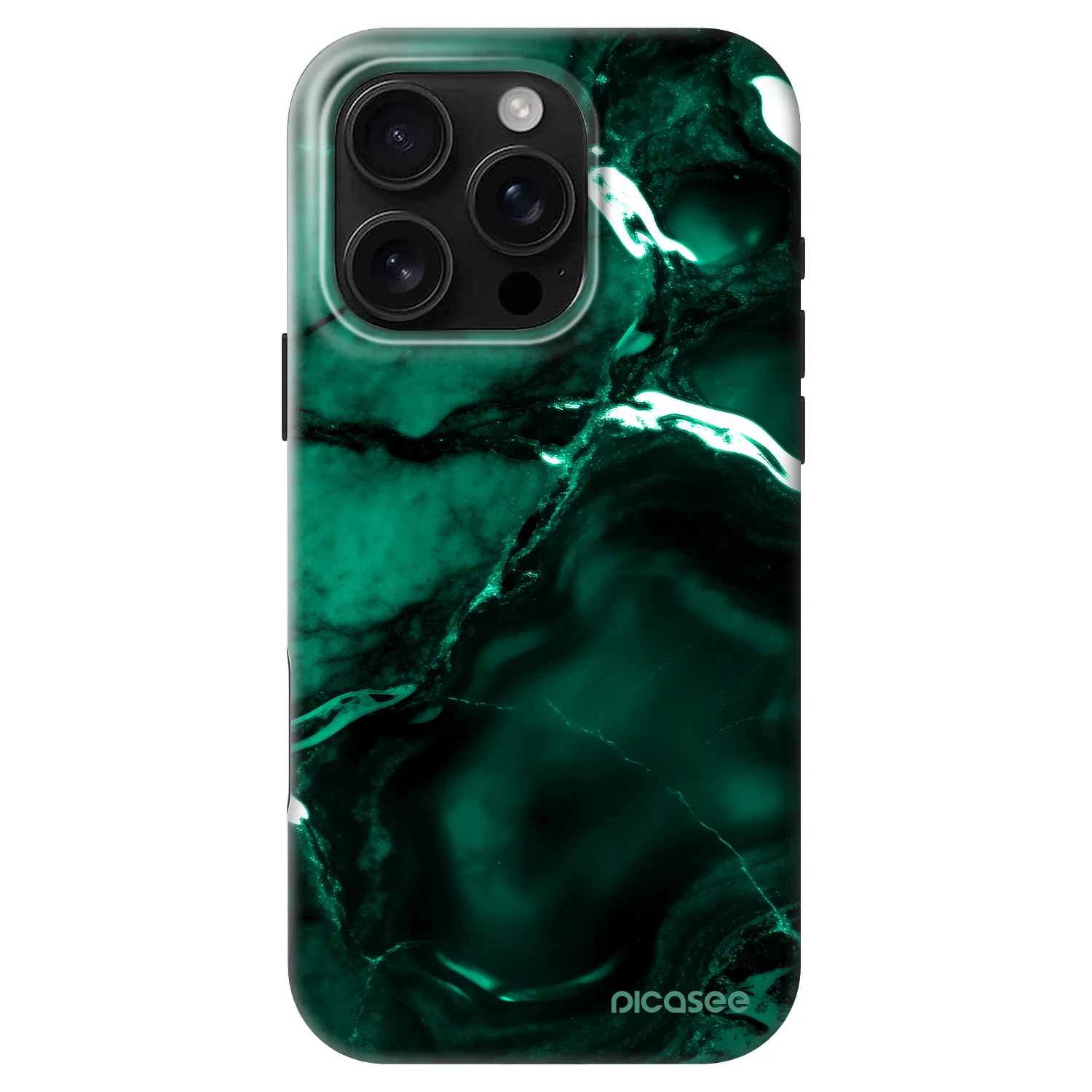Picasee Fashion Case MagSafe Apple iPhone 16 Pro - Dark emerald